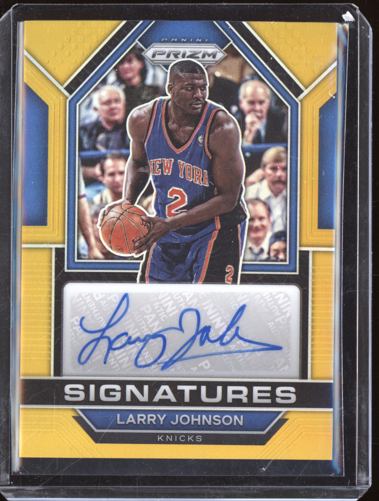 2022-23 Panini Prizm #Larry Johnson Signatures — front