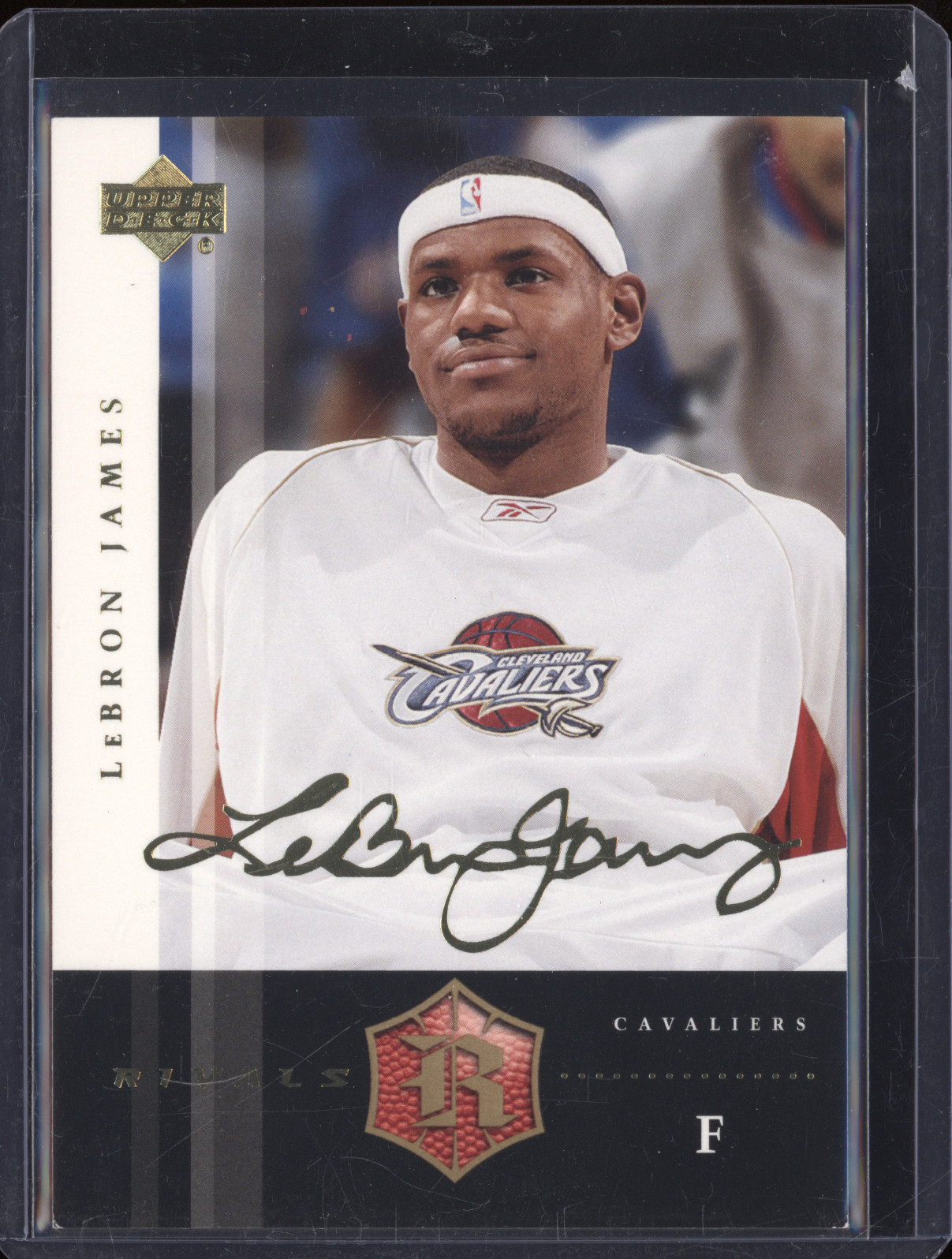 2004-05 Upper Deck Rivals #1 LeBron James — front