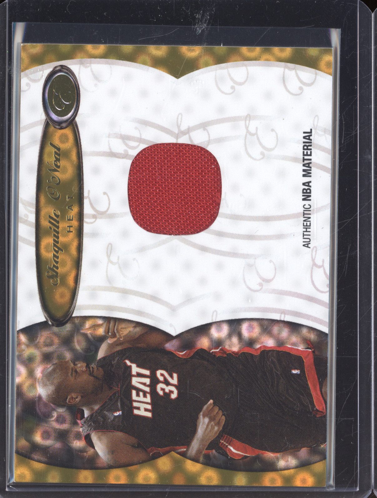 2006 Bowman Elevation Board of Directors Dual Relics Red #BDDR-SO Shaquille O'Neal — front