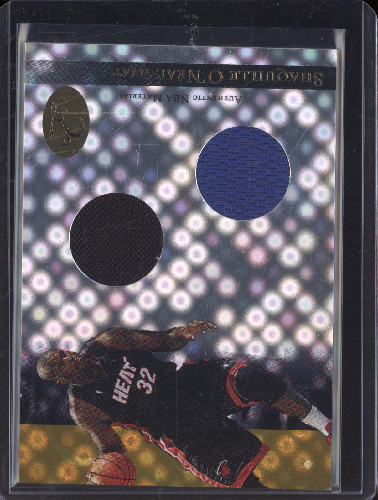 2006 Bowman Elevation Power Brokers Dual Relics #22 Shaquille O'Neal — front