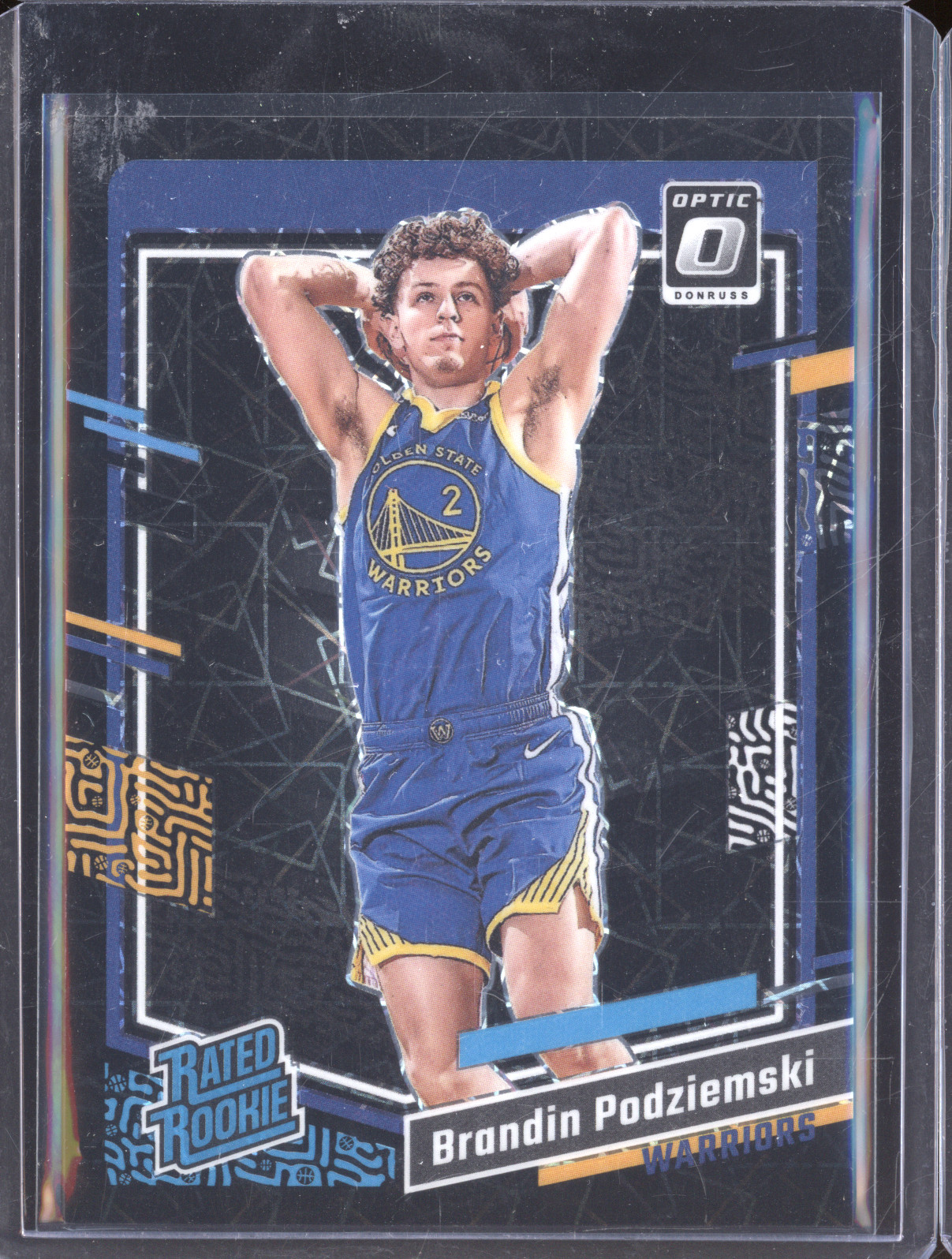 2023-24 Panini Donruss Optic #203 Brandin Podziemski — front