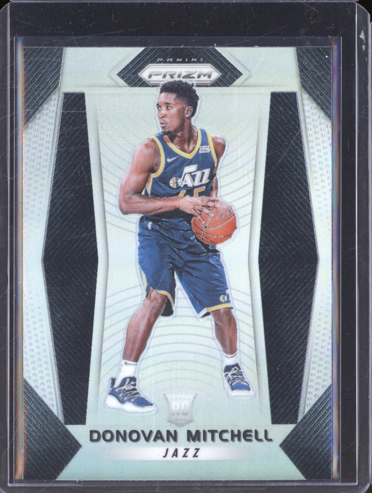 2017 Panini Prizm #117 Donovan Mitchell — front
