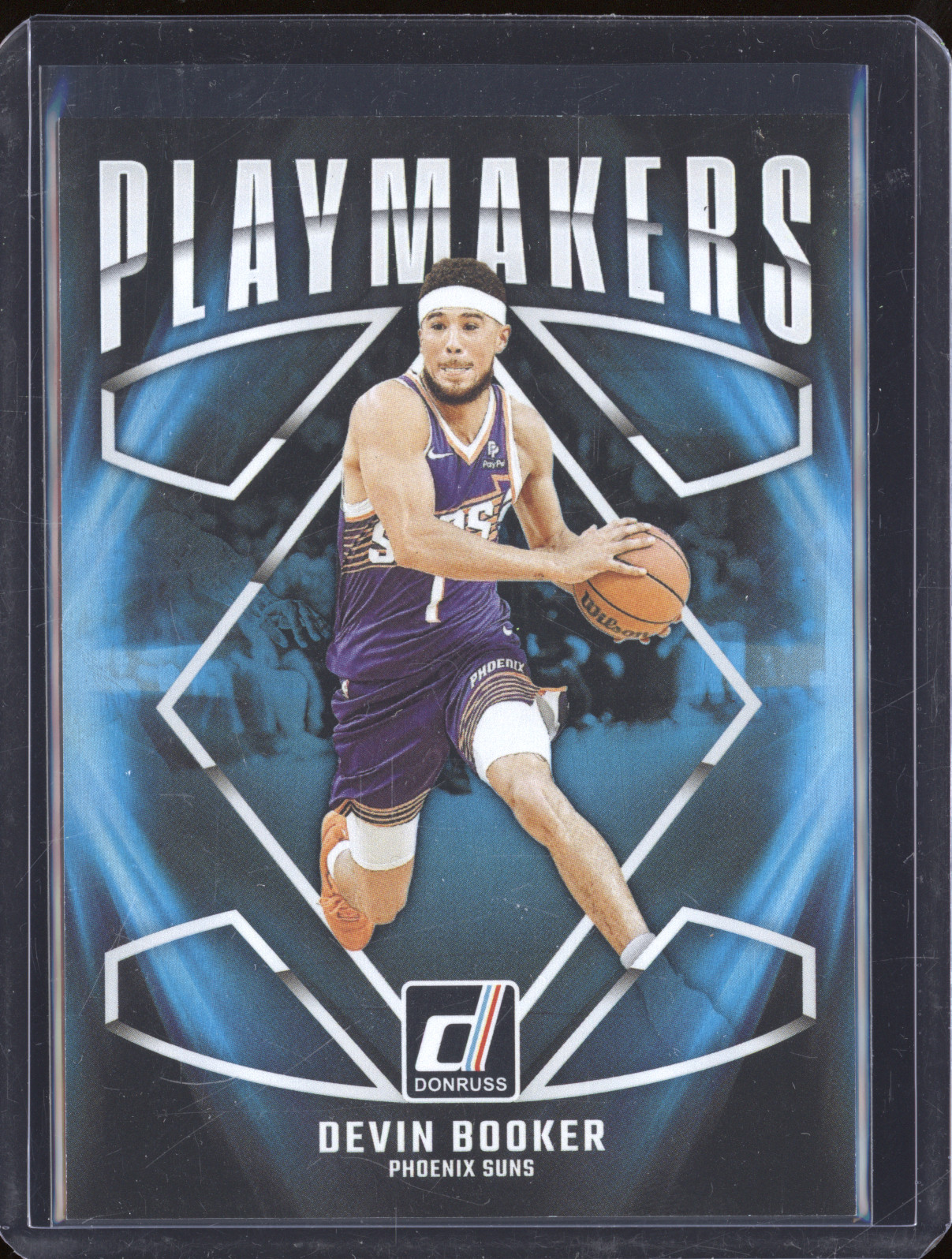 2024-25 Donruss Playmakers #9 Devin Booker — front
