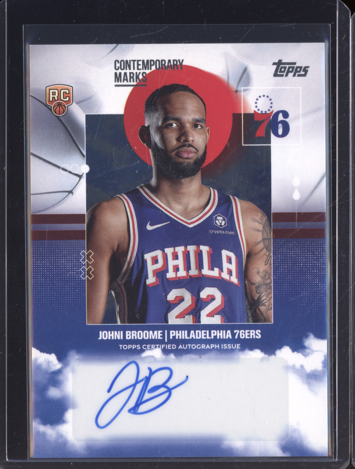 2025-26 Topps Contemporary Marks #CM-JO Johni Broome — front