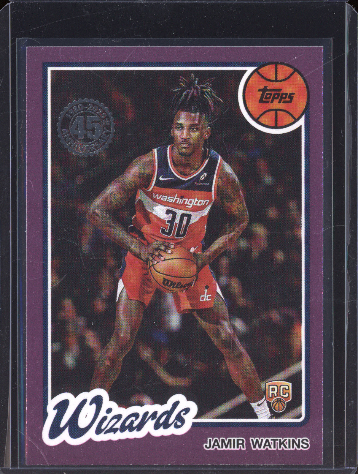 2025 Topps NBA #80BK-86 Jamir Watkins — front