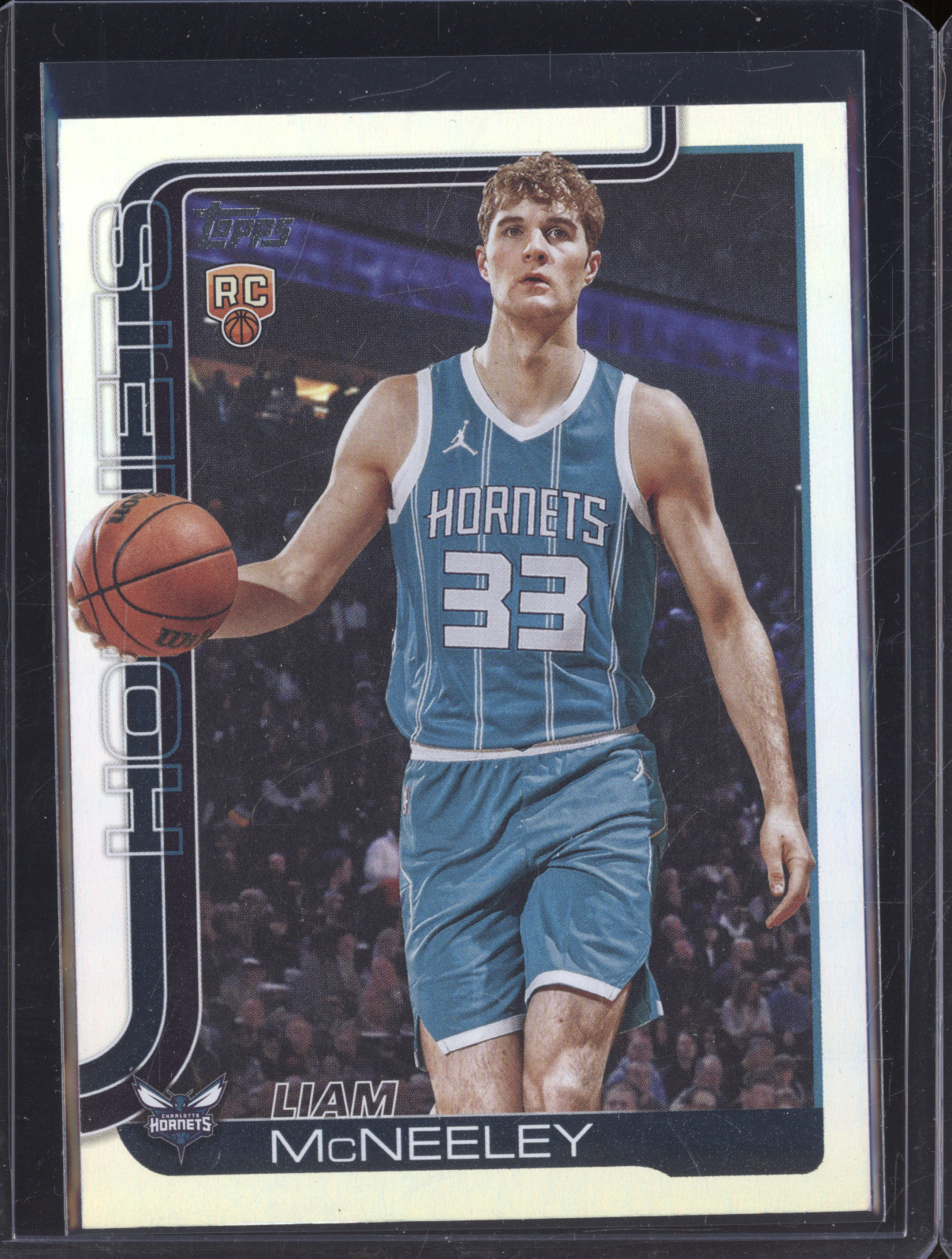 2025-26 Topps #229 Liam McNeeley — front