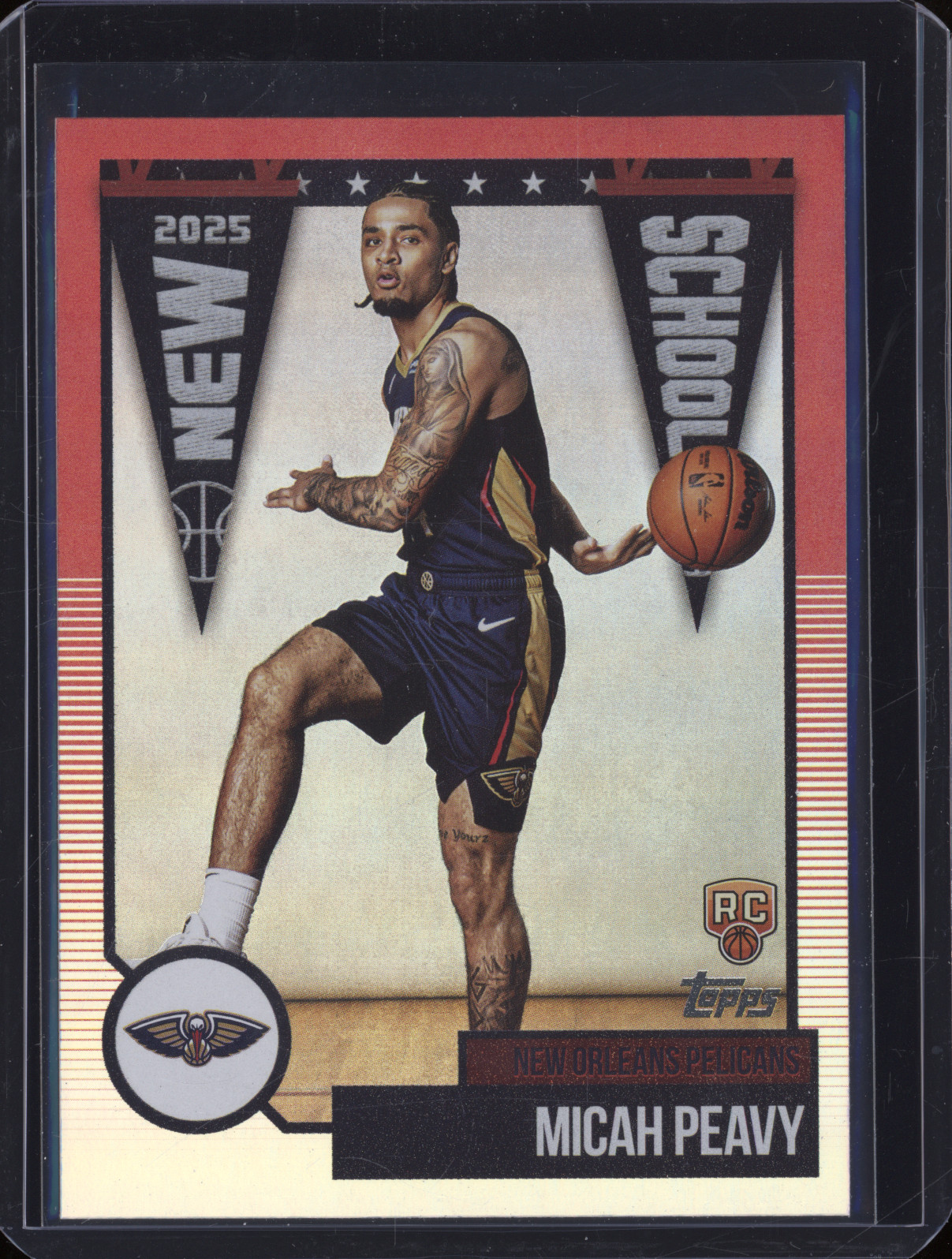 2025 Topps New School #NS-? Micah Peavy — front