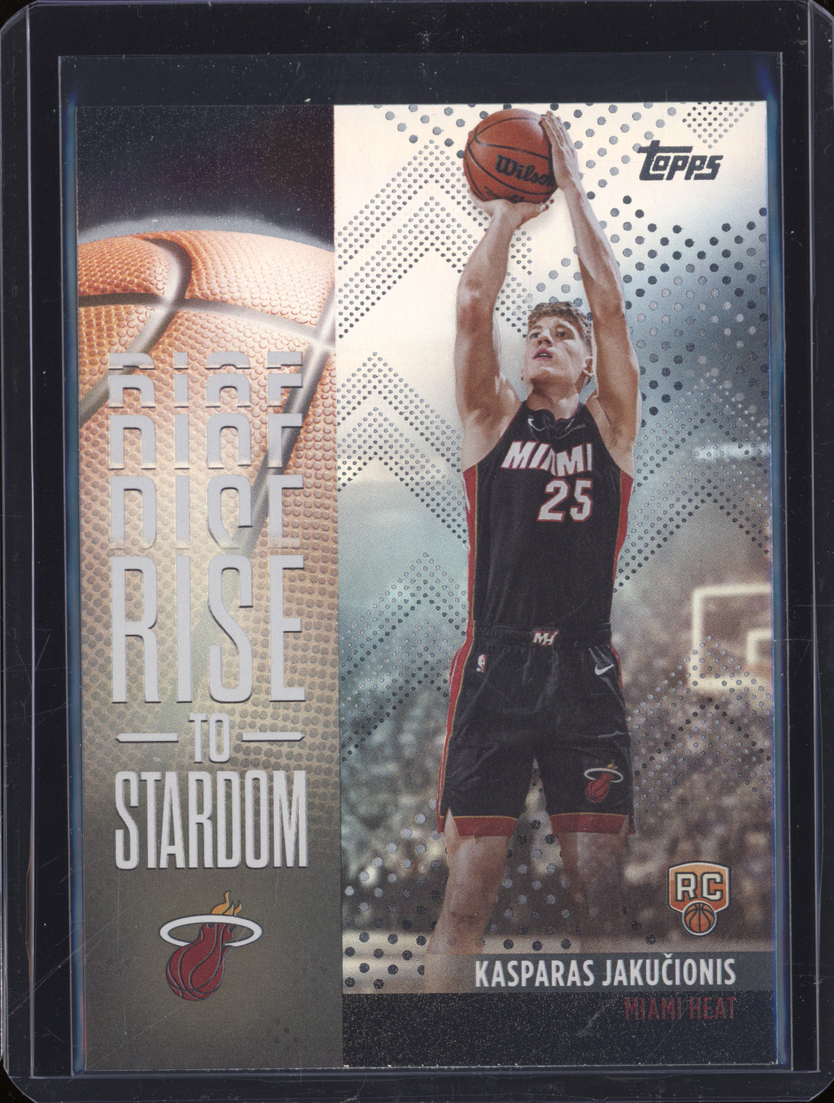 2025-26 Topps #RTS-20 Kasparas Jakučionis — front