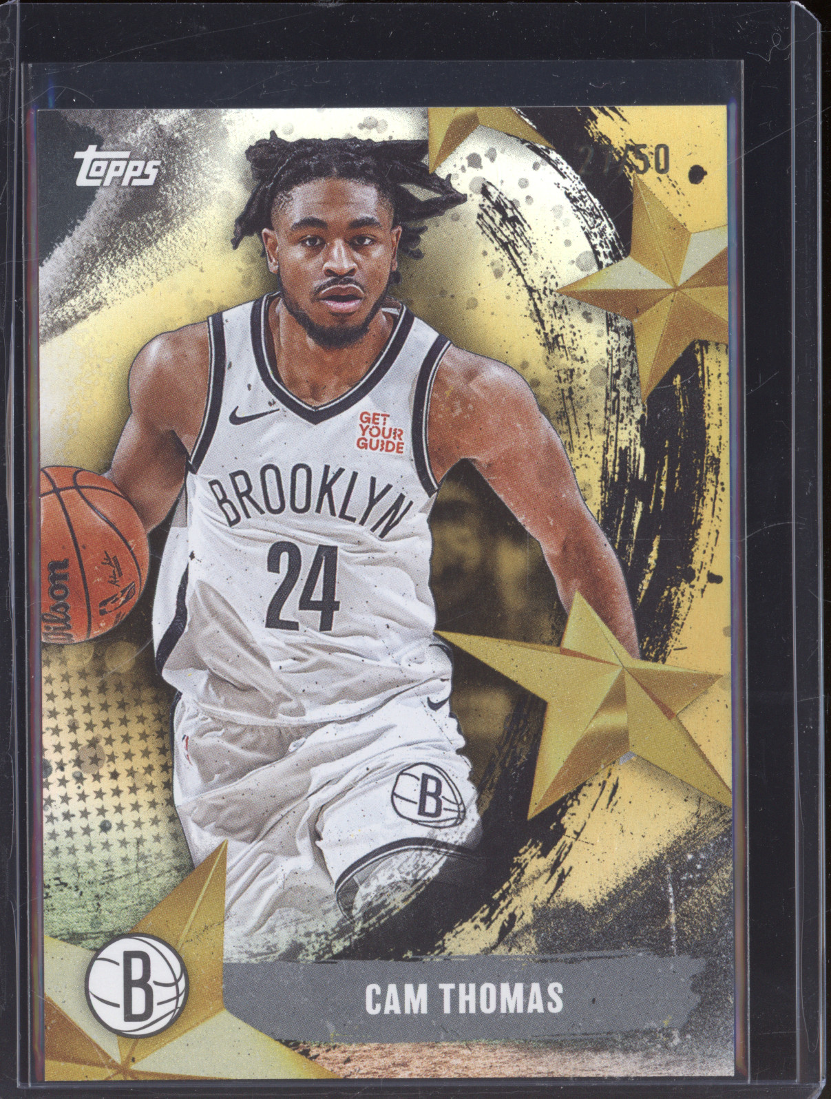 2025-26 Topps Stars of the NBA #SA-13 Cam Thomas — front