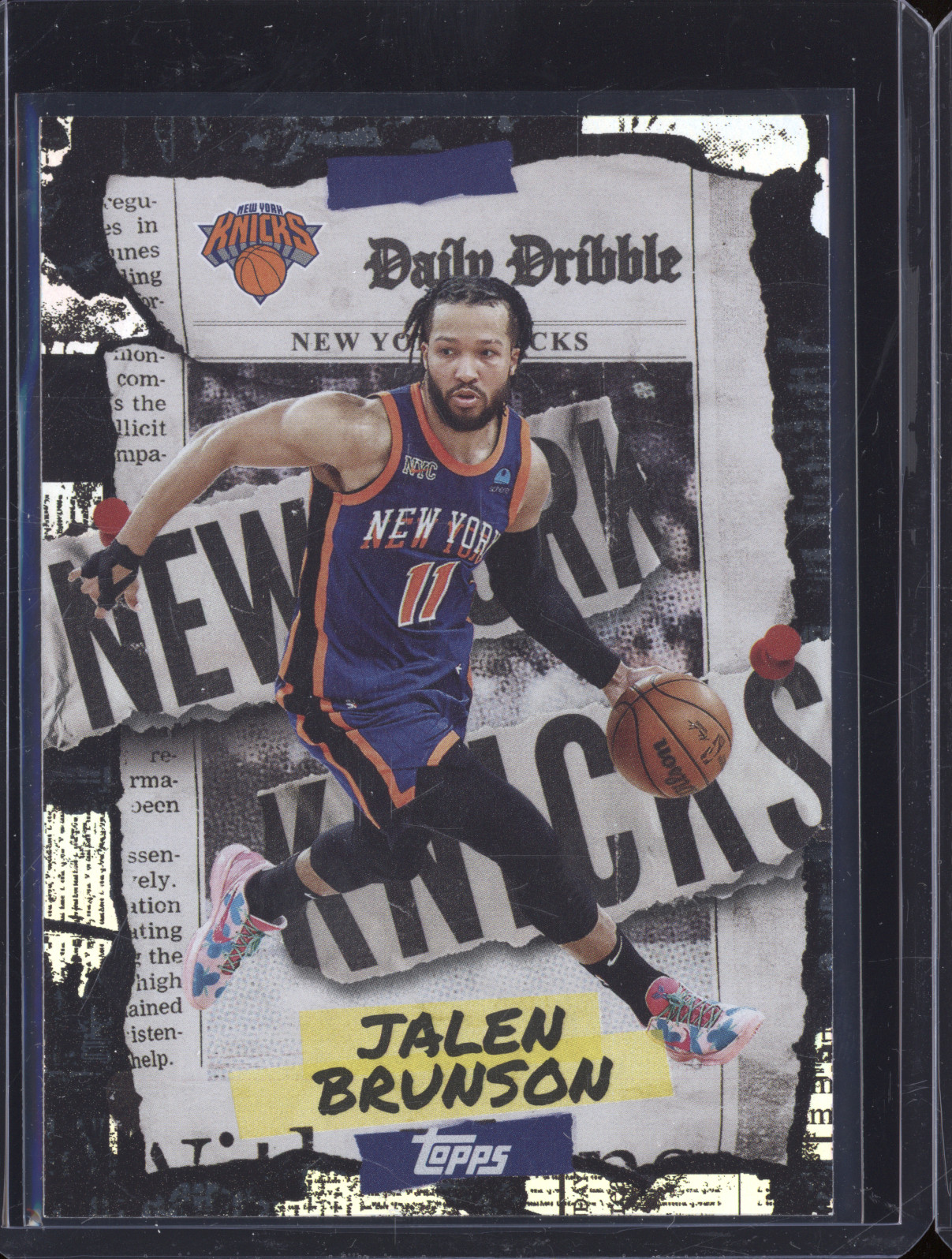 2025-26 Topps #DD-10 Jalen Brunson — front