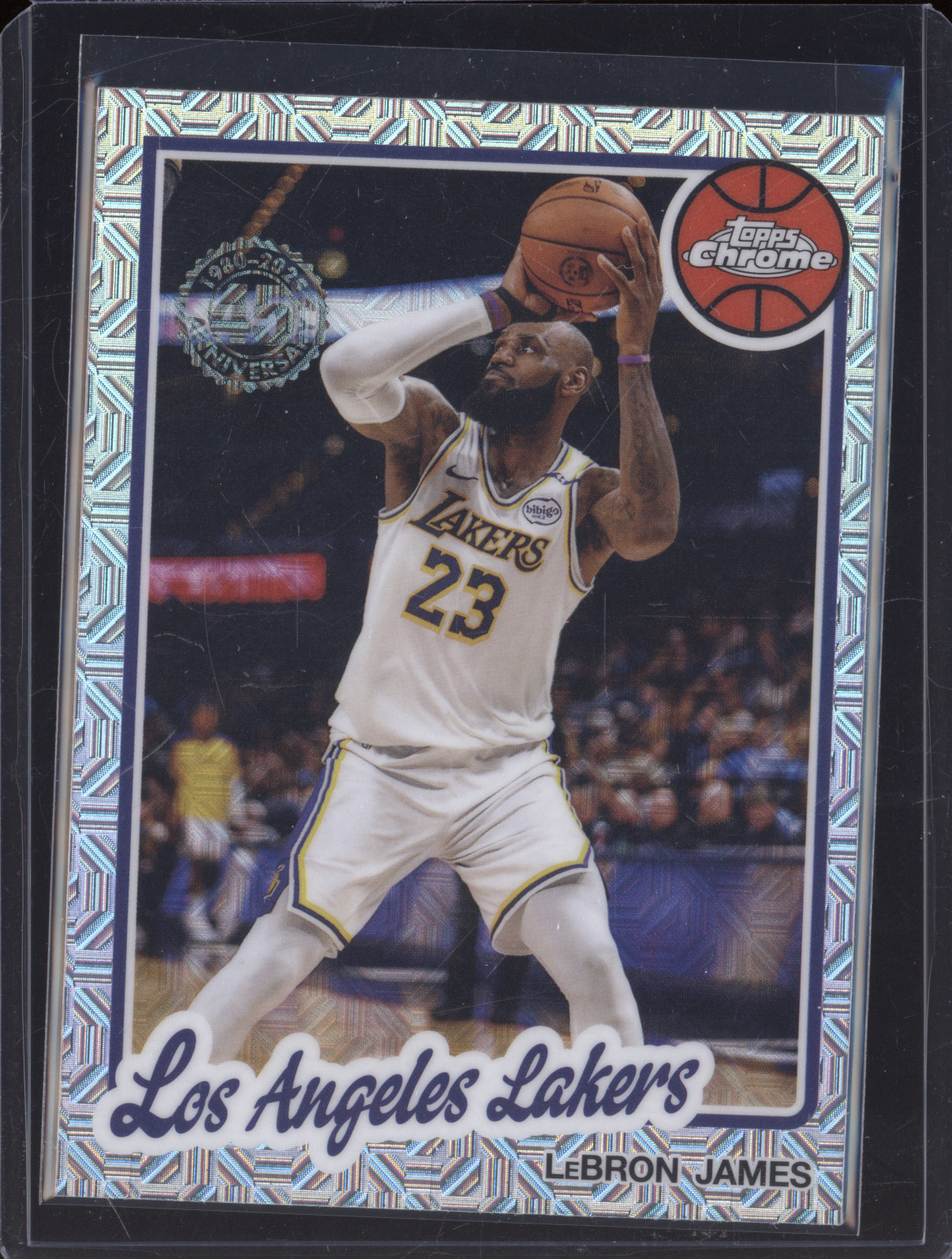 2025 Topps Chrome #TC-LJ LeBron James — front