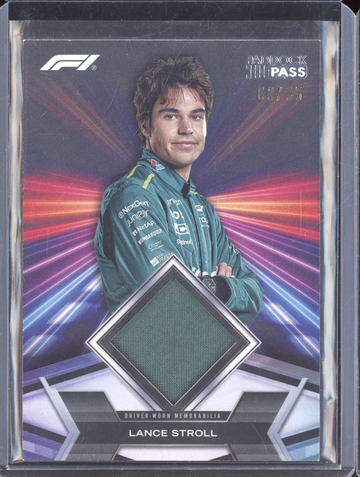 2024 Topps Paddock Pass #FR-STR Lance Stroll — front