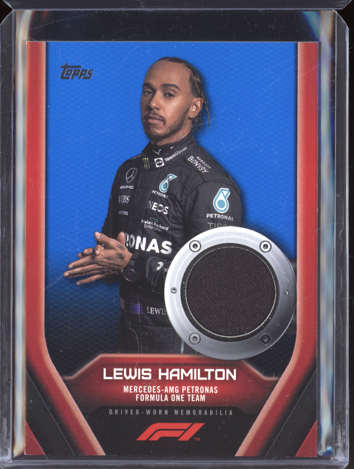 2022 Topps Formula 1 #F1RL-LH Lewis Hamilton — front