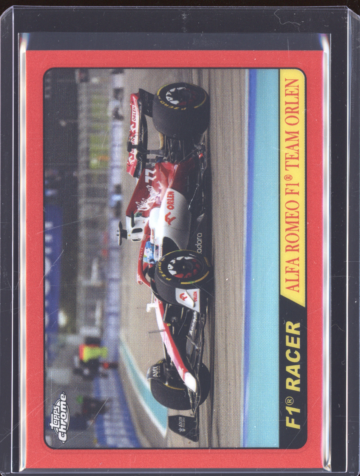 2022 Topps Chrome Formula 1 #T68-VB Valtteri Bottas 1968 Hot Rods — front