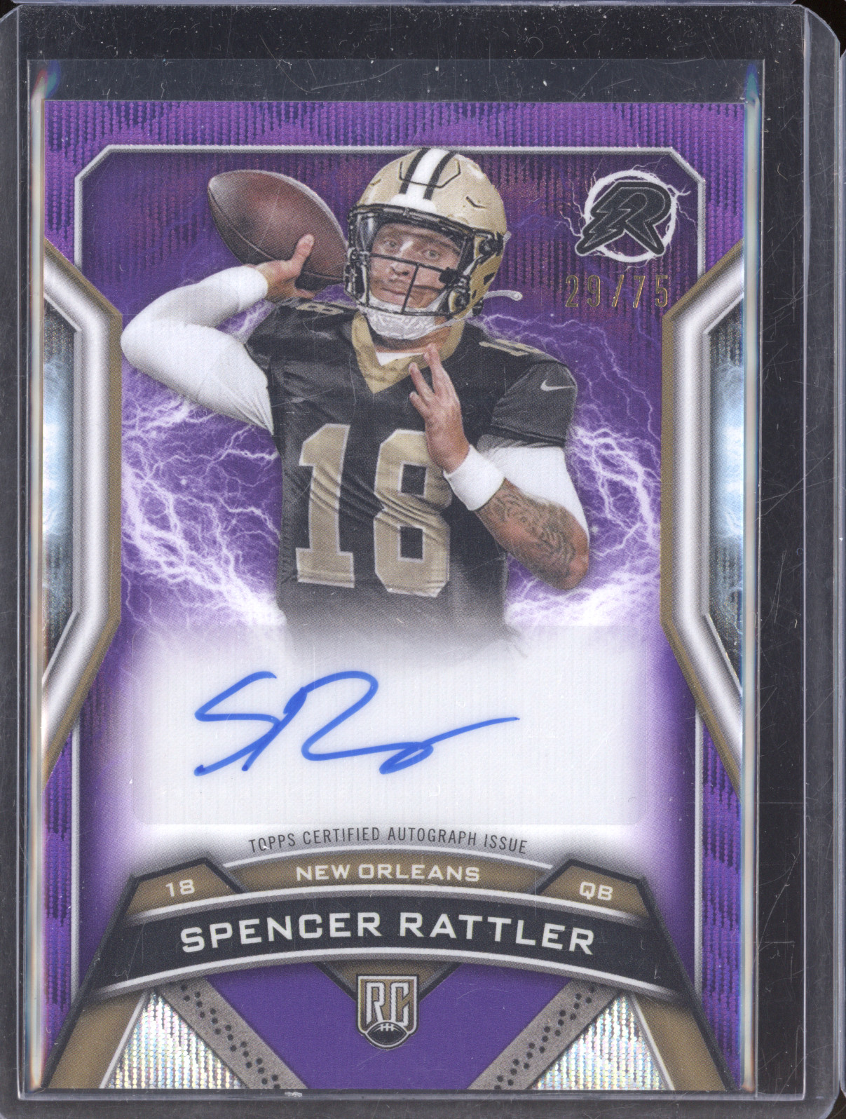 2024 Topps Resurgence #18 Spencer Rattler — front