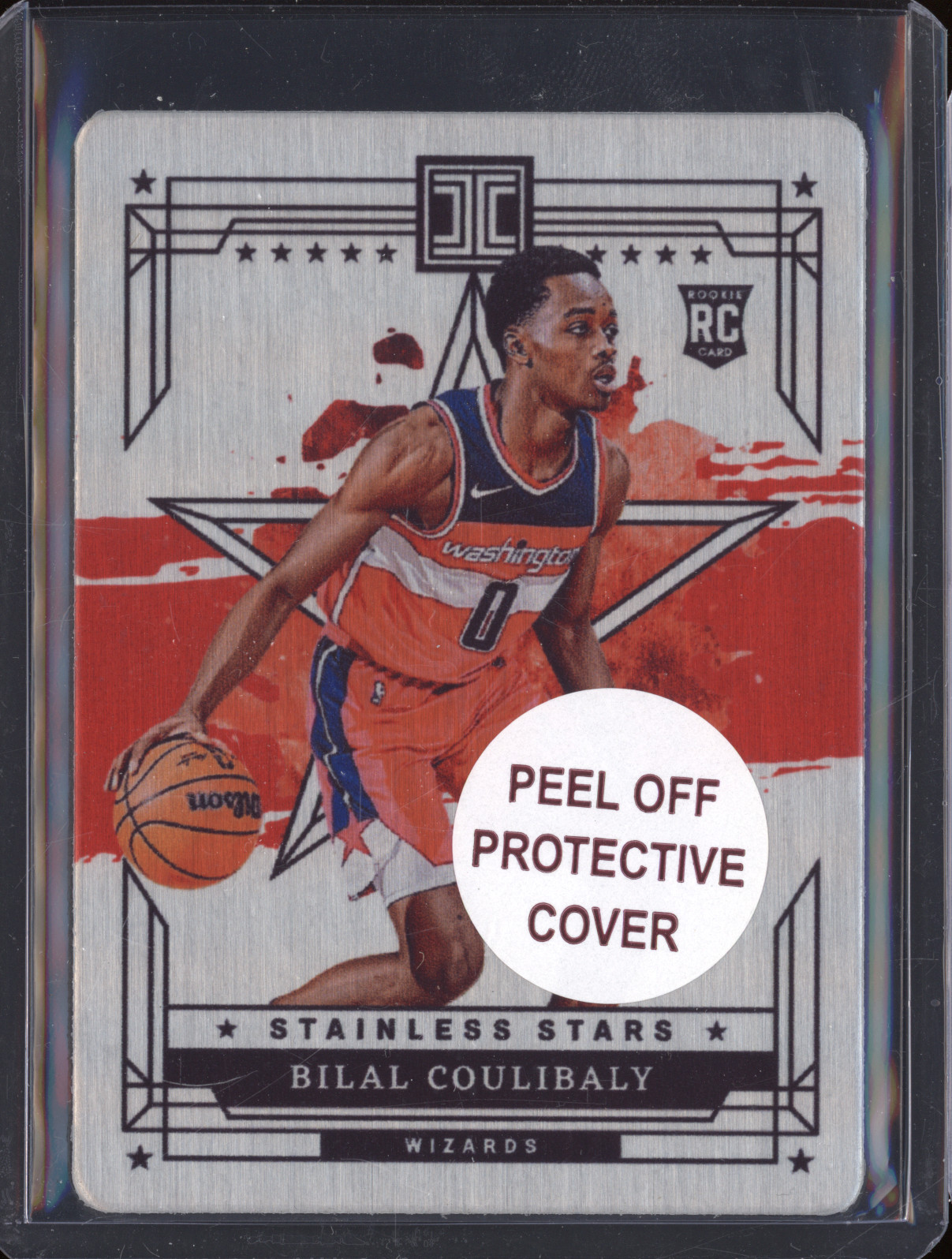 2023-24 Panini Impeccable Stainless Stars #21 Bilal Coulibaly — front