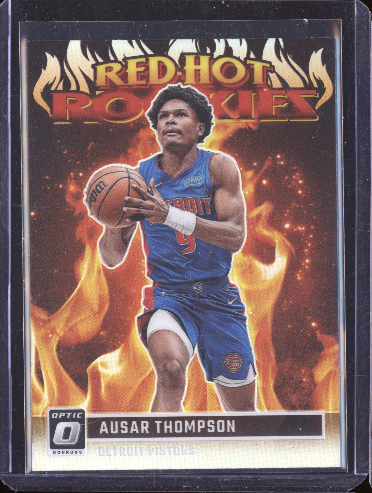 2023-24 Donruss Optic #8 Ausar Thompson Red Hot Rookies — front