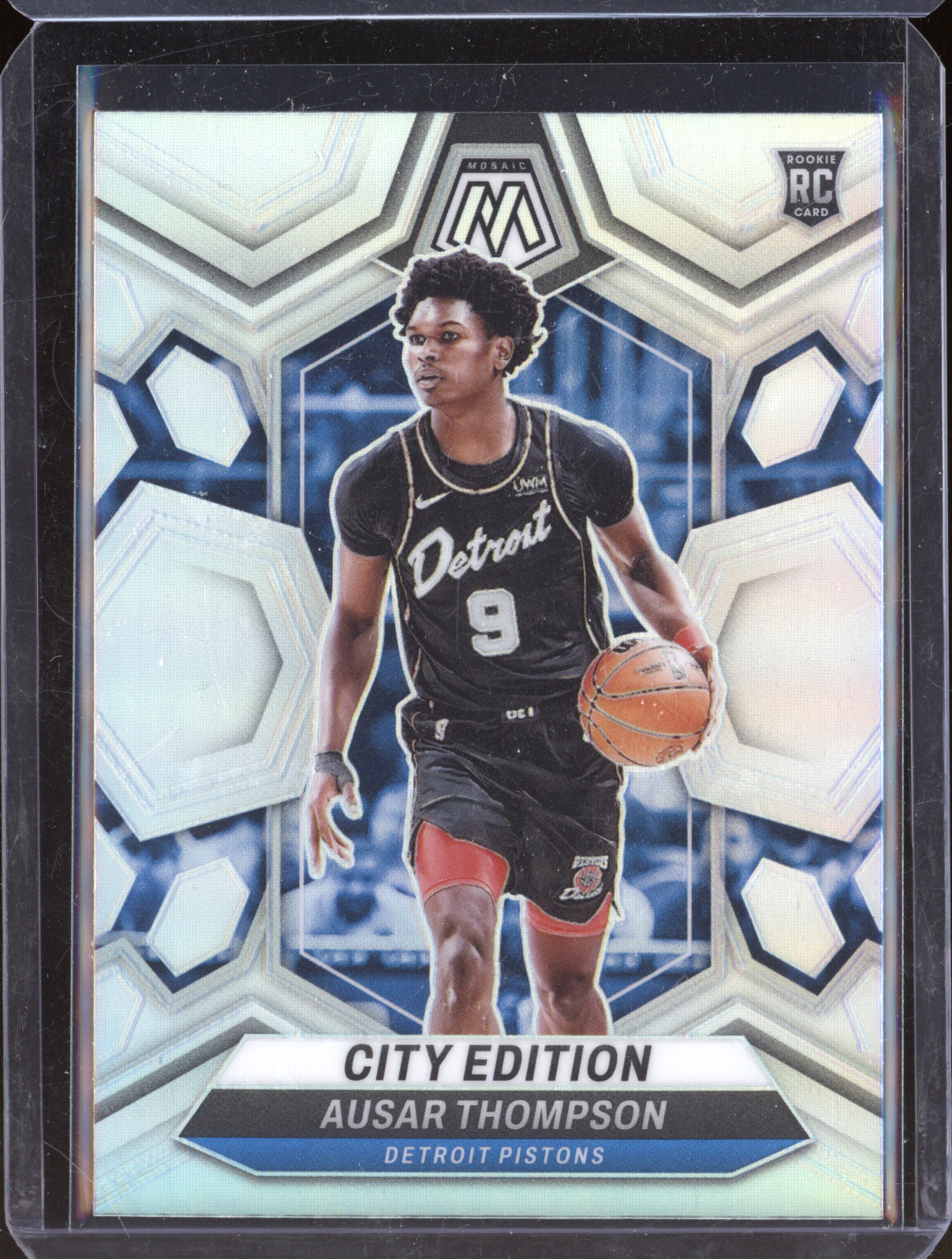 2023-24 Panini Mosaic #290 Ausar Thompson City Edition — front