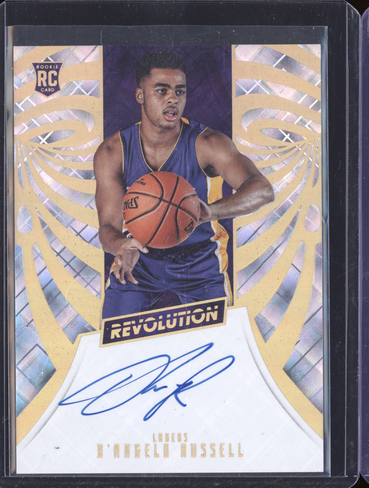 2015-16 Panini Revolution Rookie RC D'Angelo Russell — front