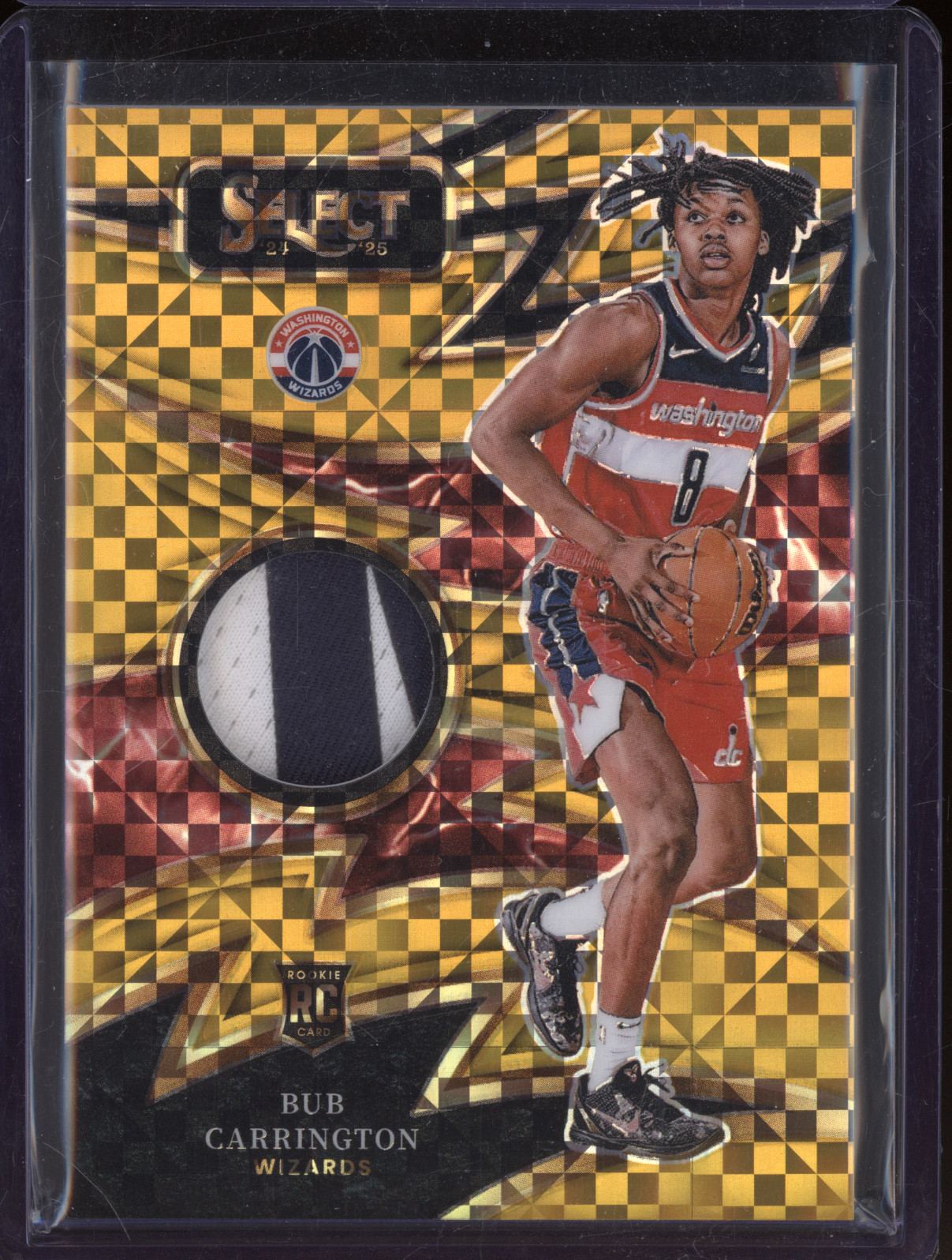 2024-25 Panini Select #RC Bub Carrington — front
