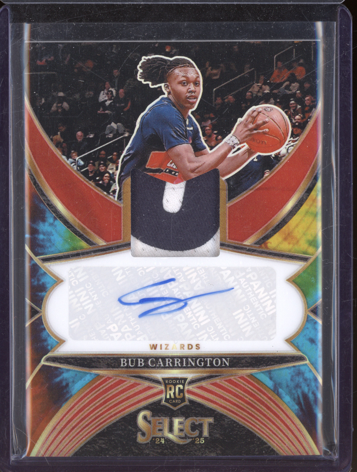 2024-25 Panini Select #RJA-BUB Bub Carrington — front