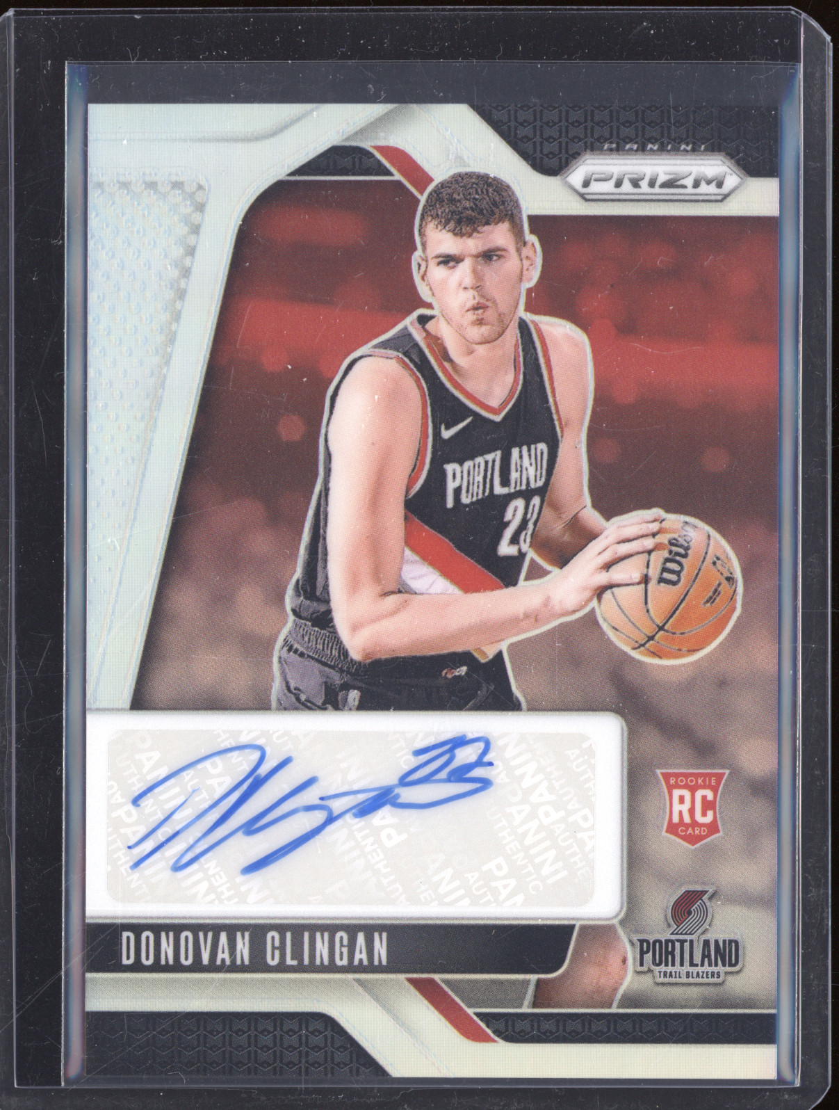 2024-25 Panini Prizm #RSI-DCB Donovan Clingan — front