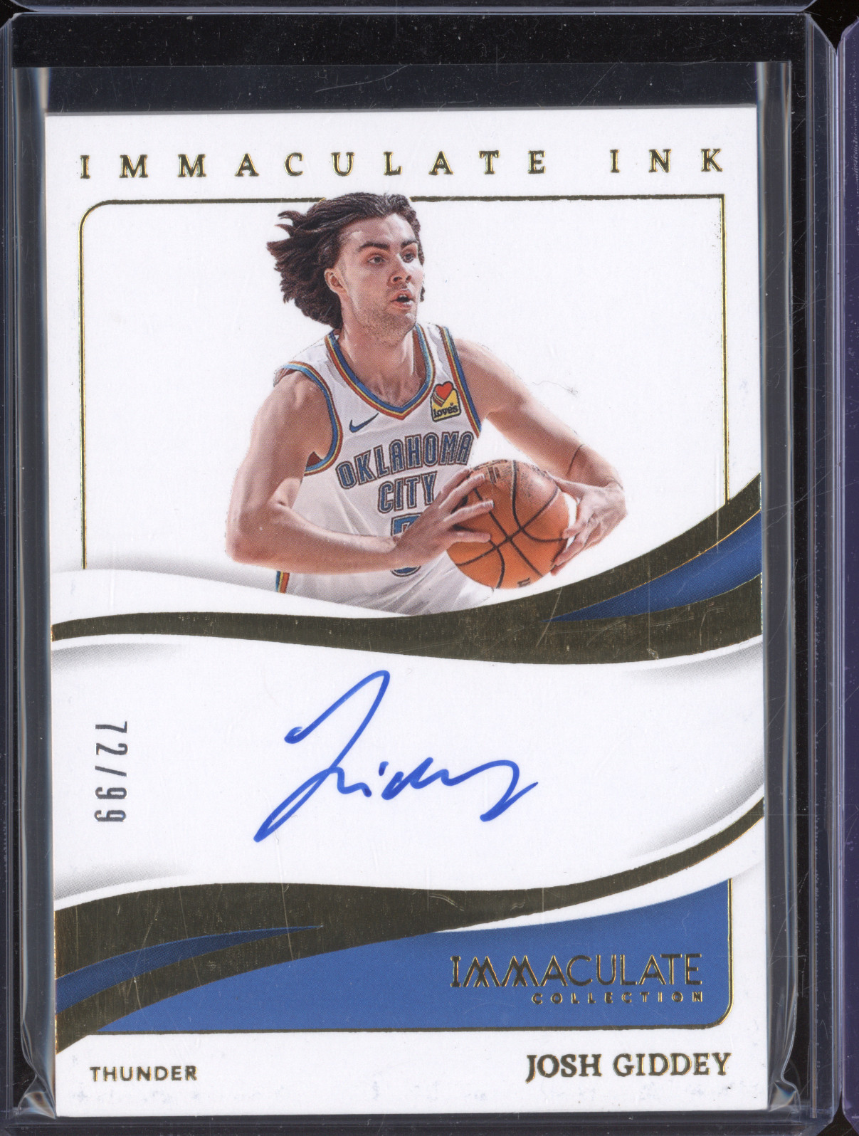 2023-24 Panini Immaculate Ink #Josh Giddey — front