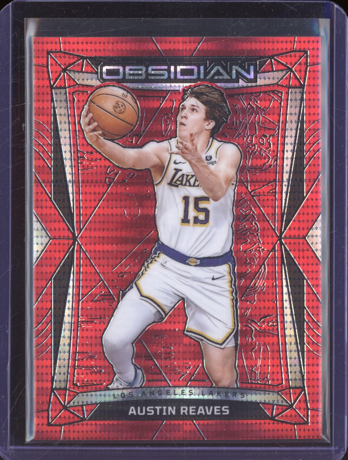 2023-24 Panini Obsidian #Austin Reaves — front