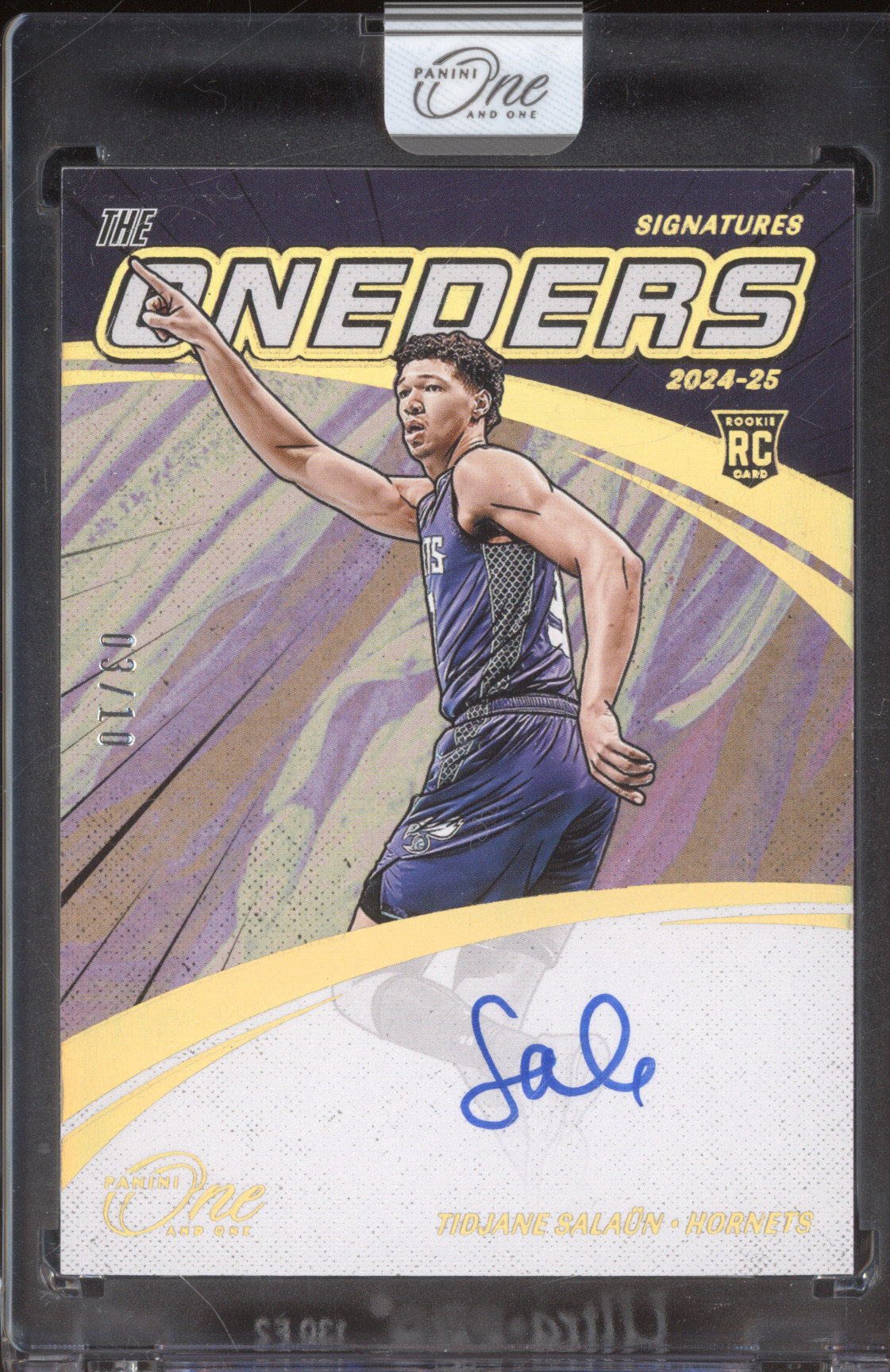2024-25 Panini One and One The Oneders #Tidjane Salaun — front