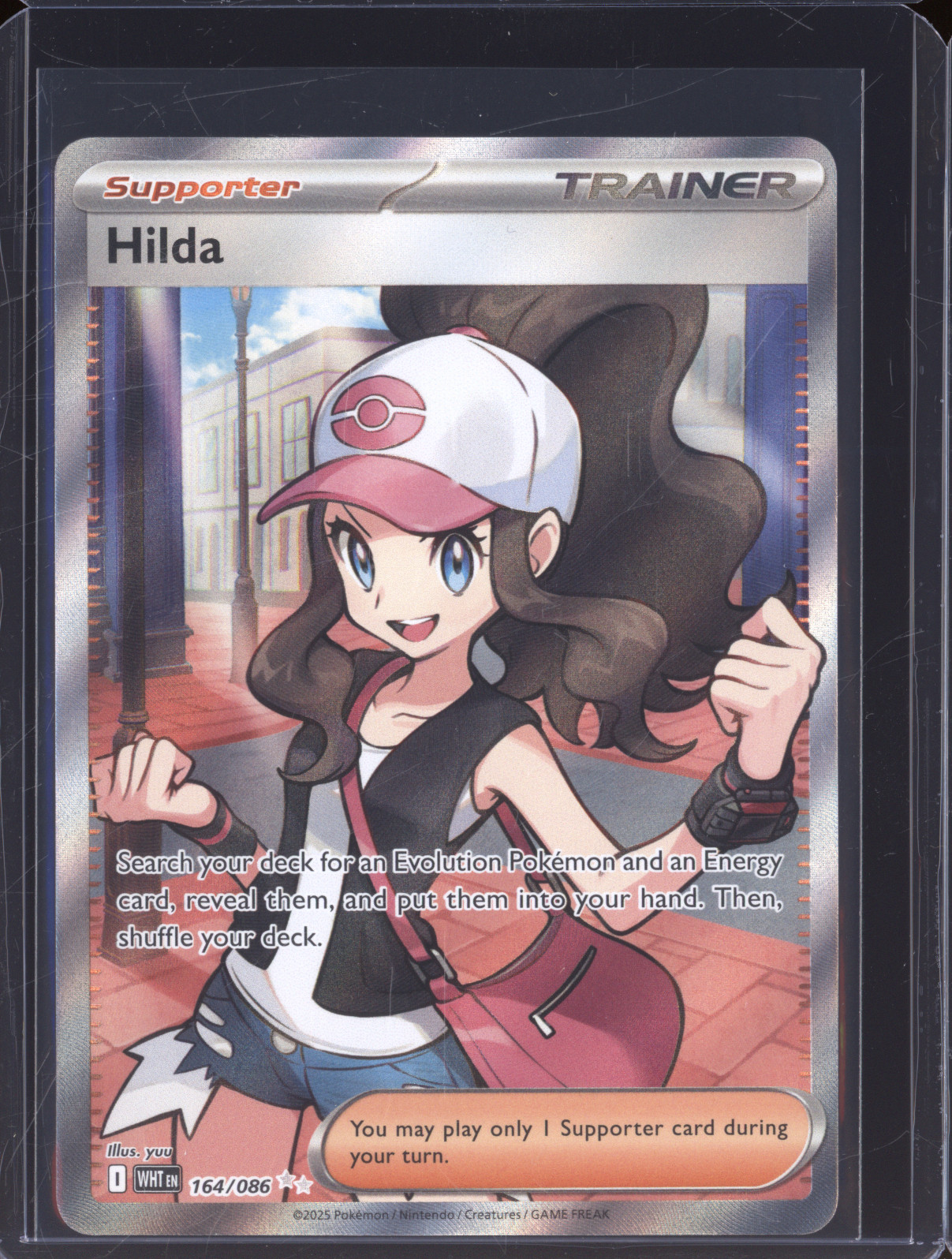 2025 Pokémon SV: White Flare #164 Hilda — front