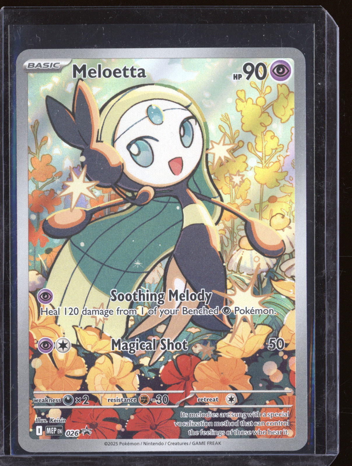 2025 Pokémon #026 Meloetta — front