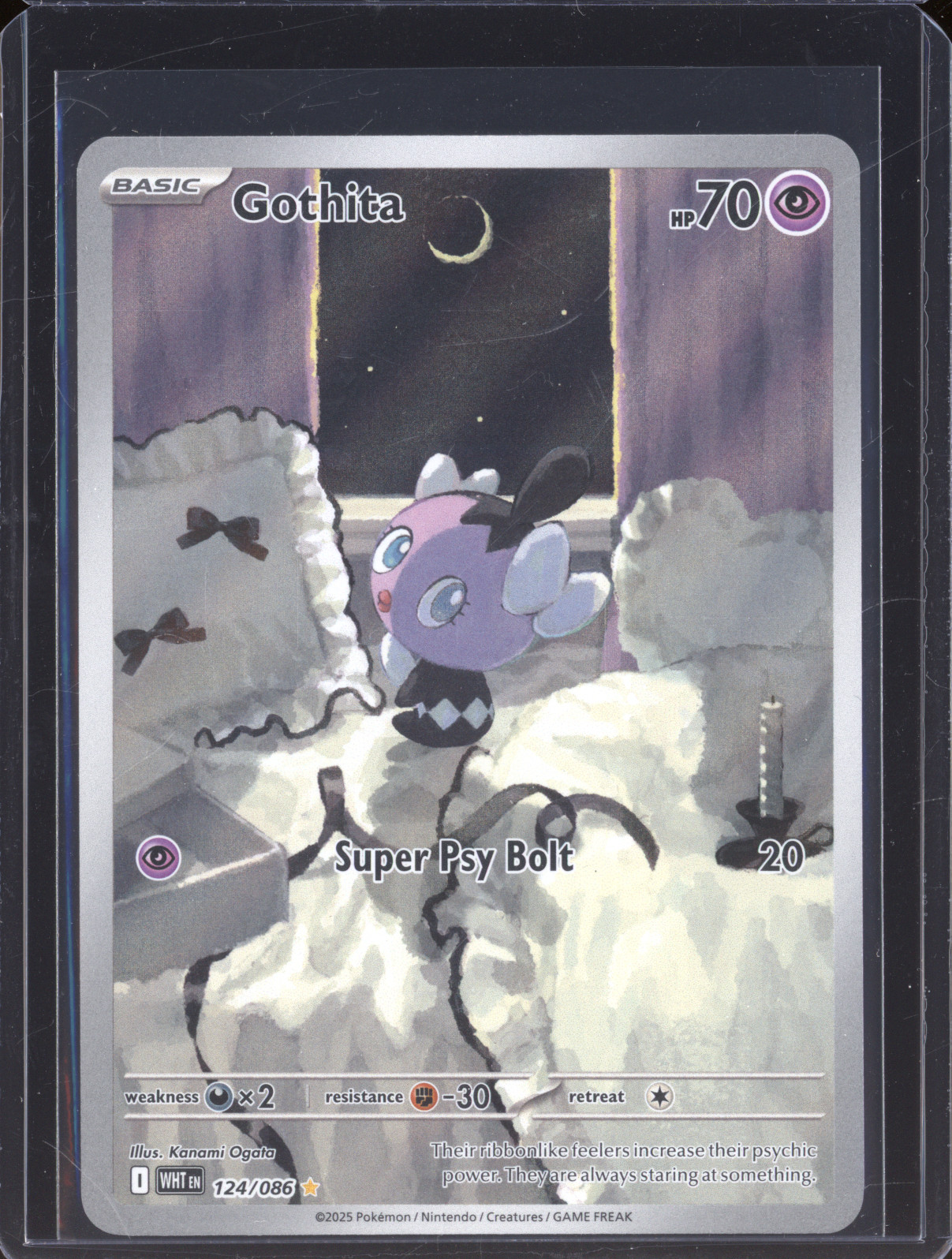 2025 Pokémon SV: White Flare #124 Gothita — front
