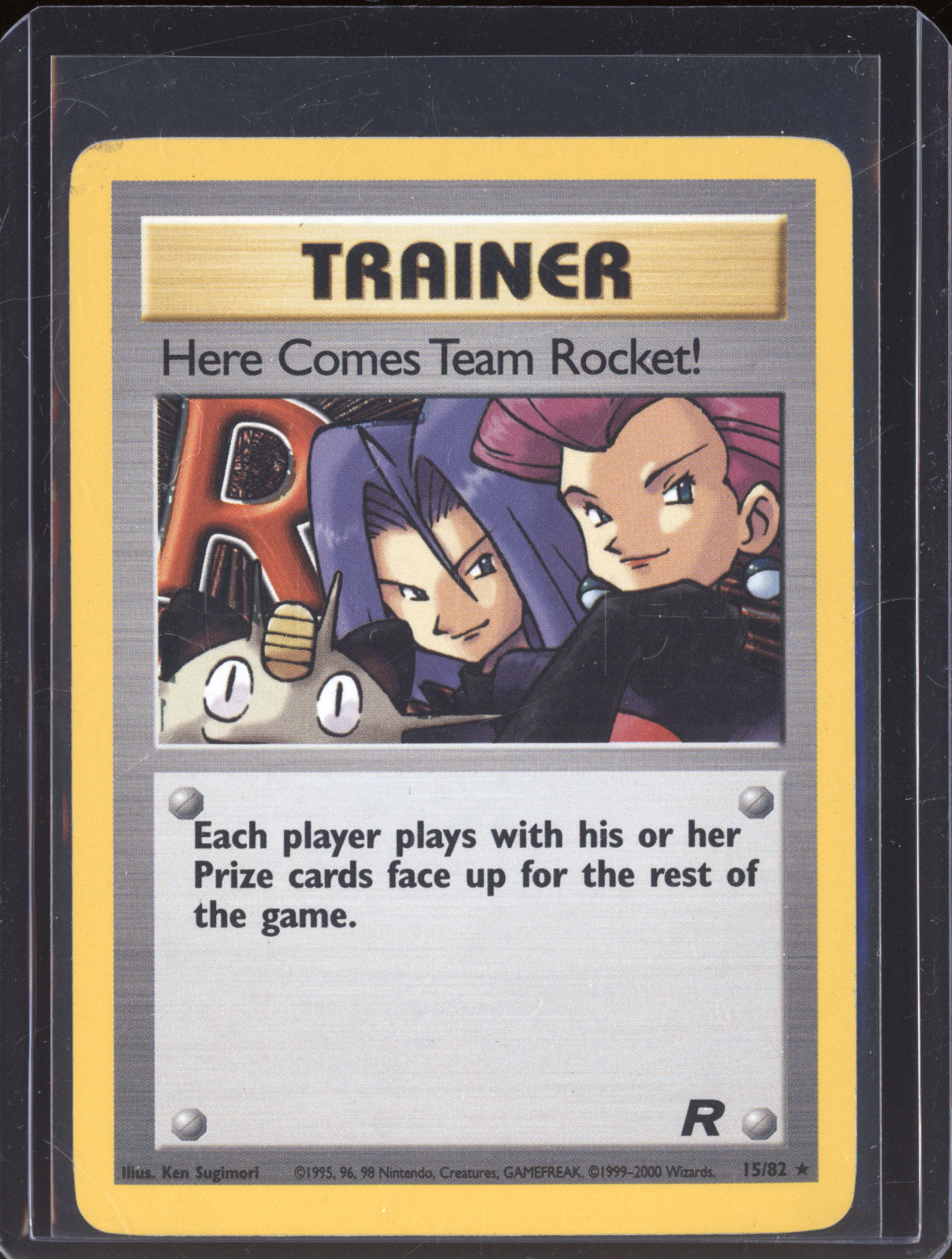 2000 Pokémon #15 Here Comes Team Rocket! — front