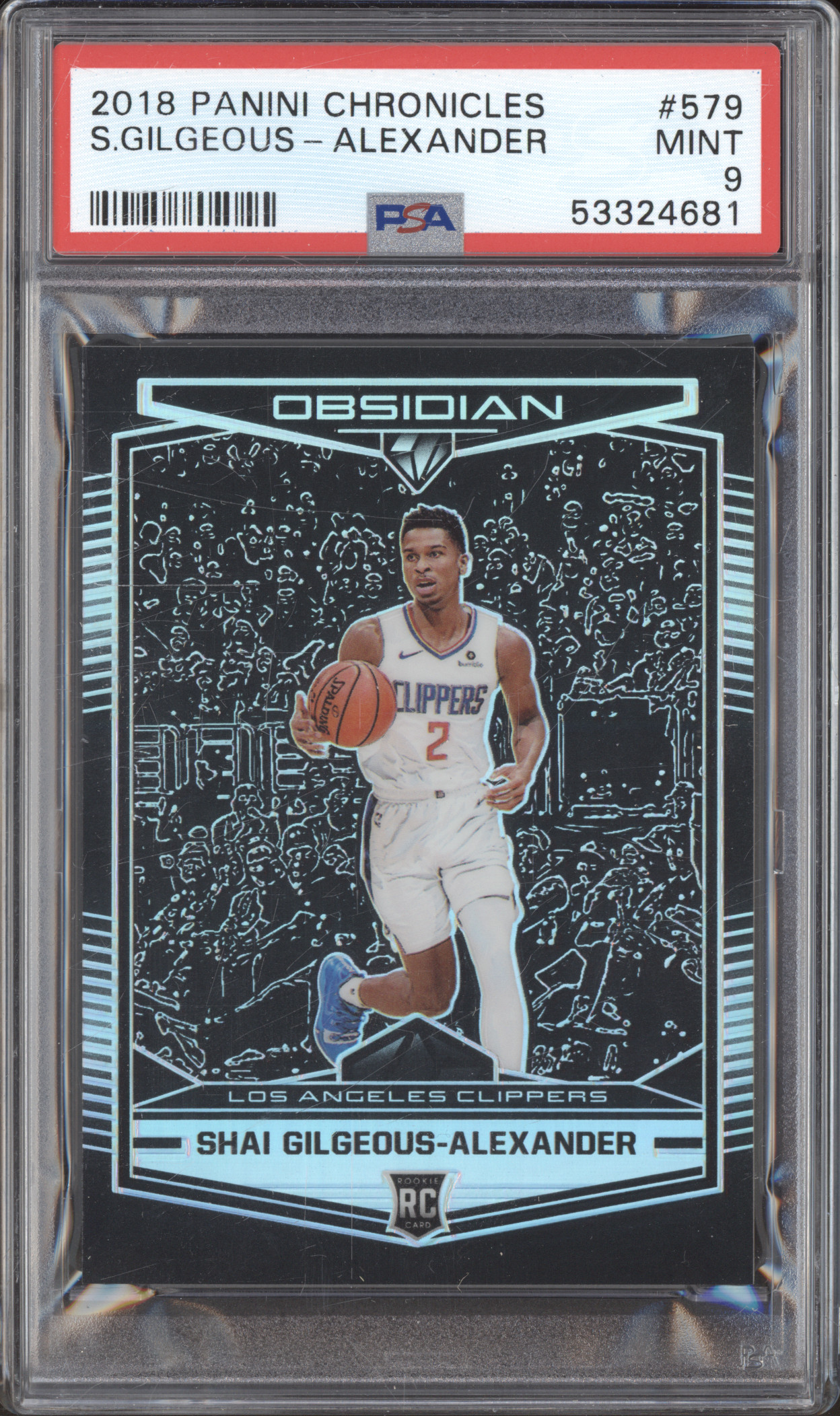2018 Panini Chronicles #579 Shai Gilgeous-Alexander — front