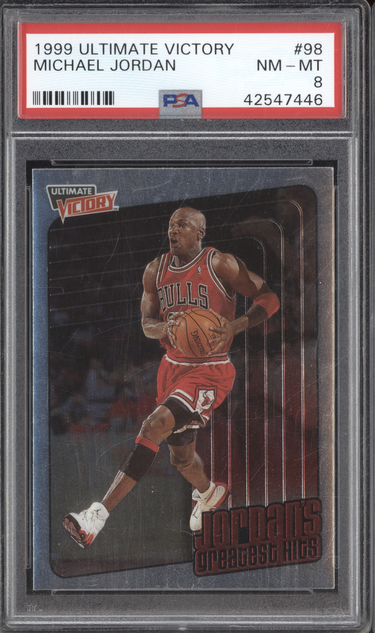 1999 Ultimate Victory #98 Michael Jordan — front