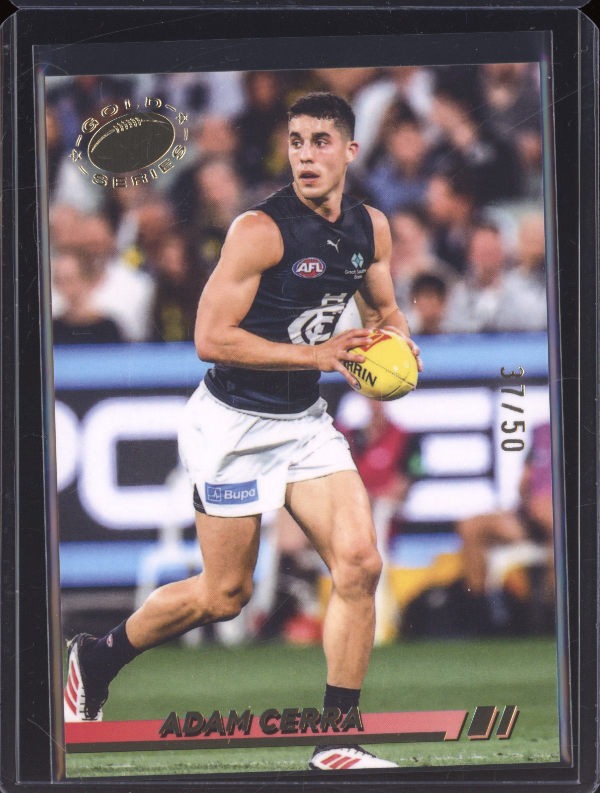 2022 Select AFL Gold Series #11 Adam Cerra — front