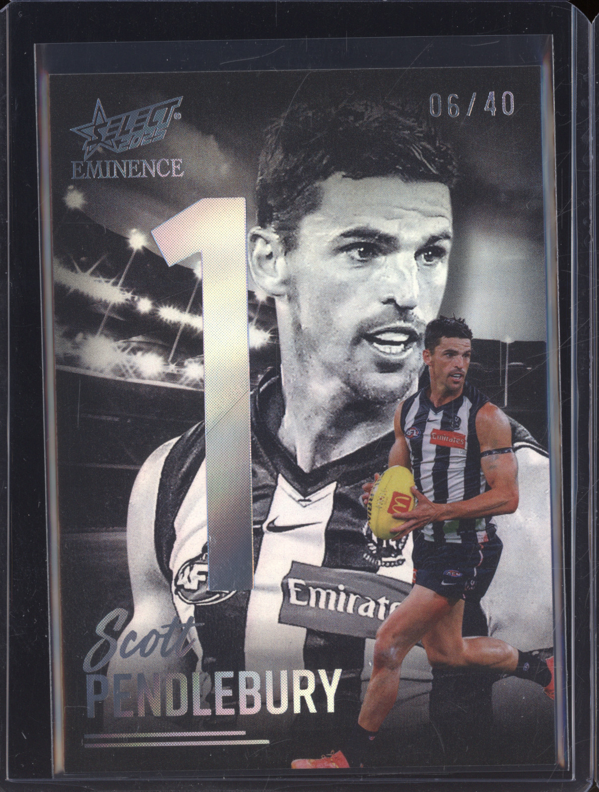 2025 Select AFL Eminence #1 Scott Pendlebury — front