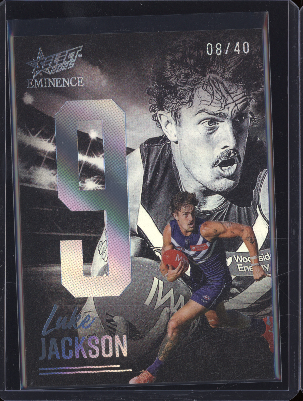 2025 Select AFL Eminence #9 Luke Jackson — front