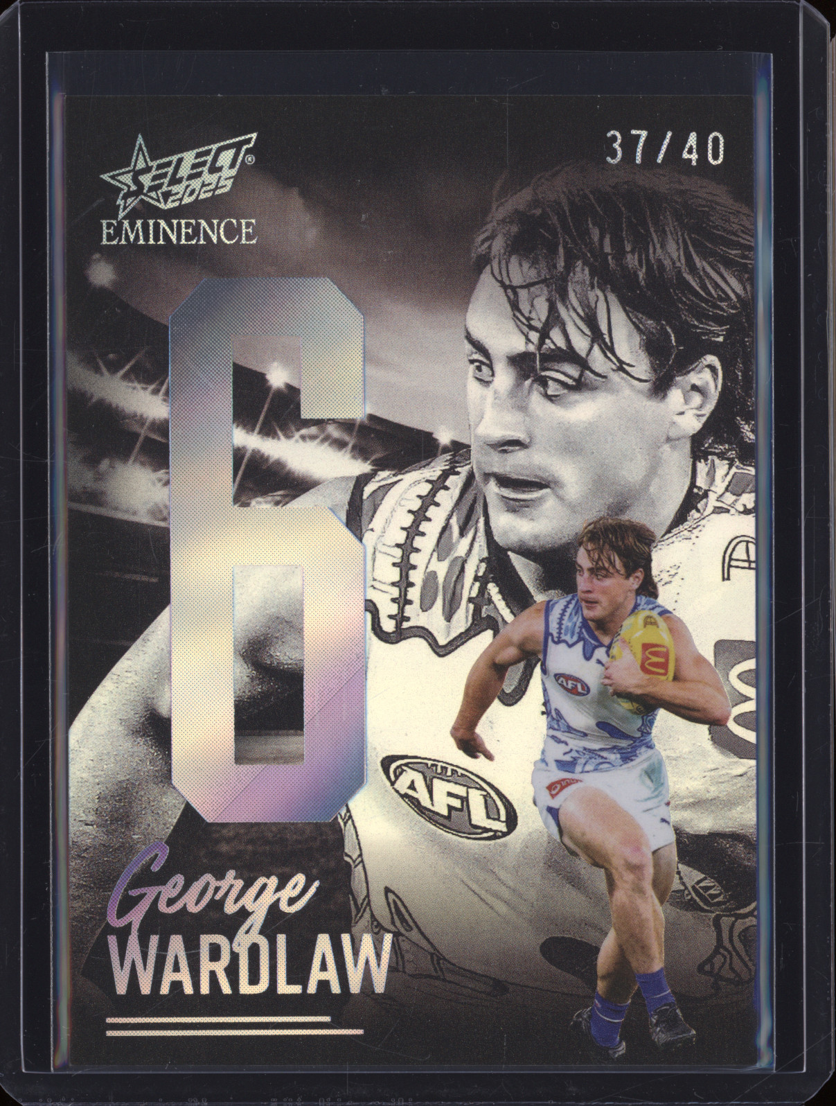 2025 Select AFL Eminence #37/40 George Wardlaw — front