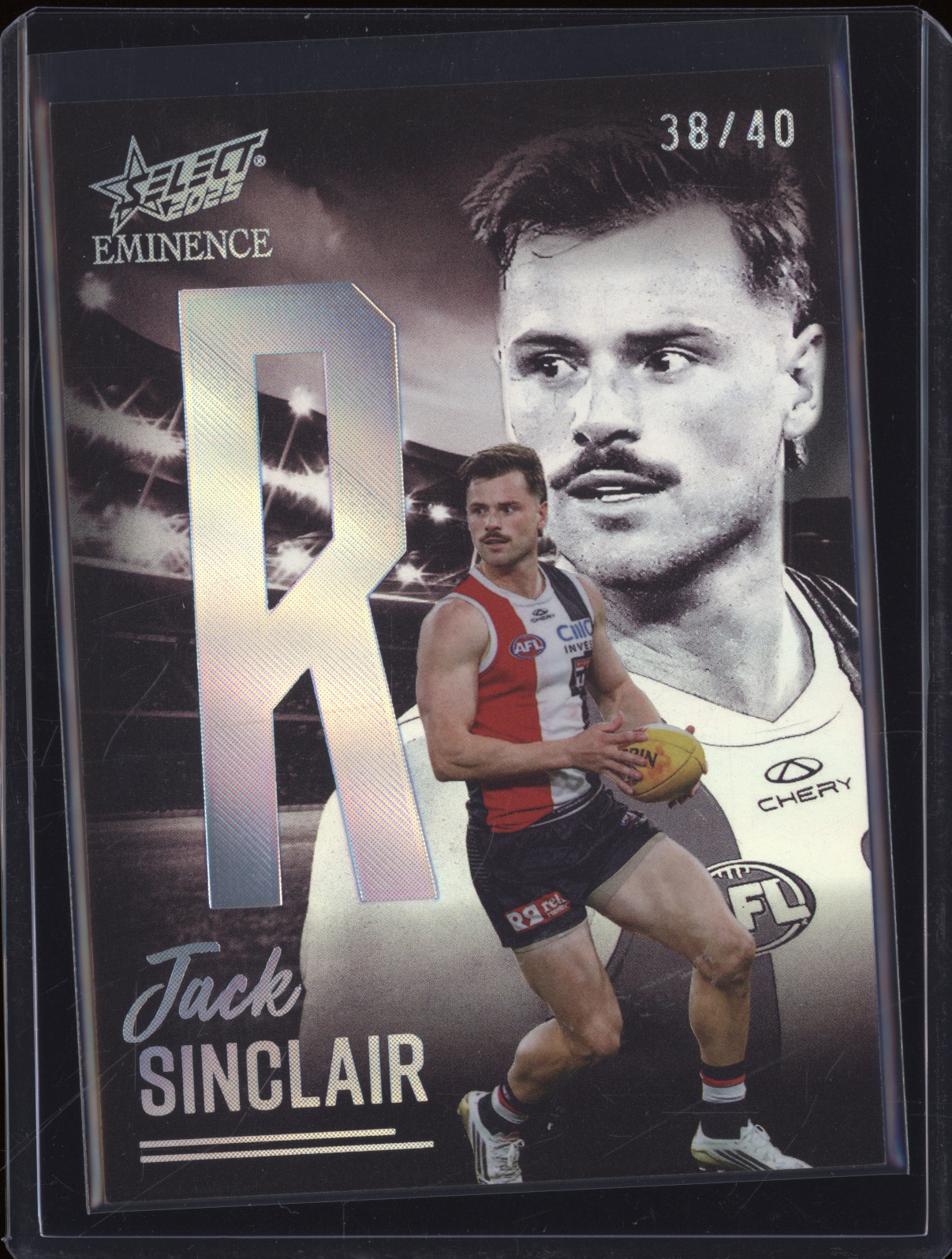2025 Select AFL Eminence Jack Sinclair #38/40 — front