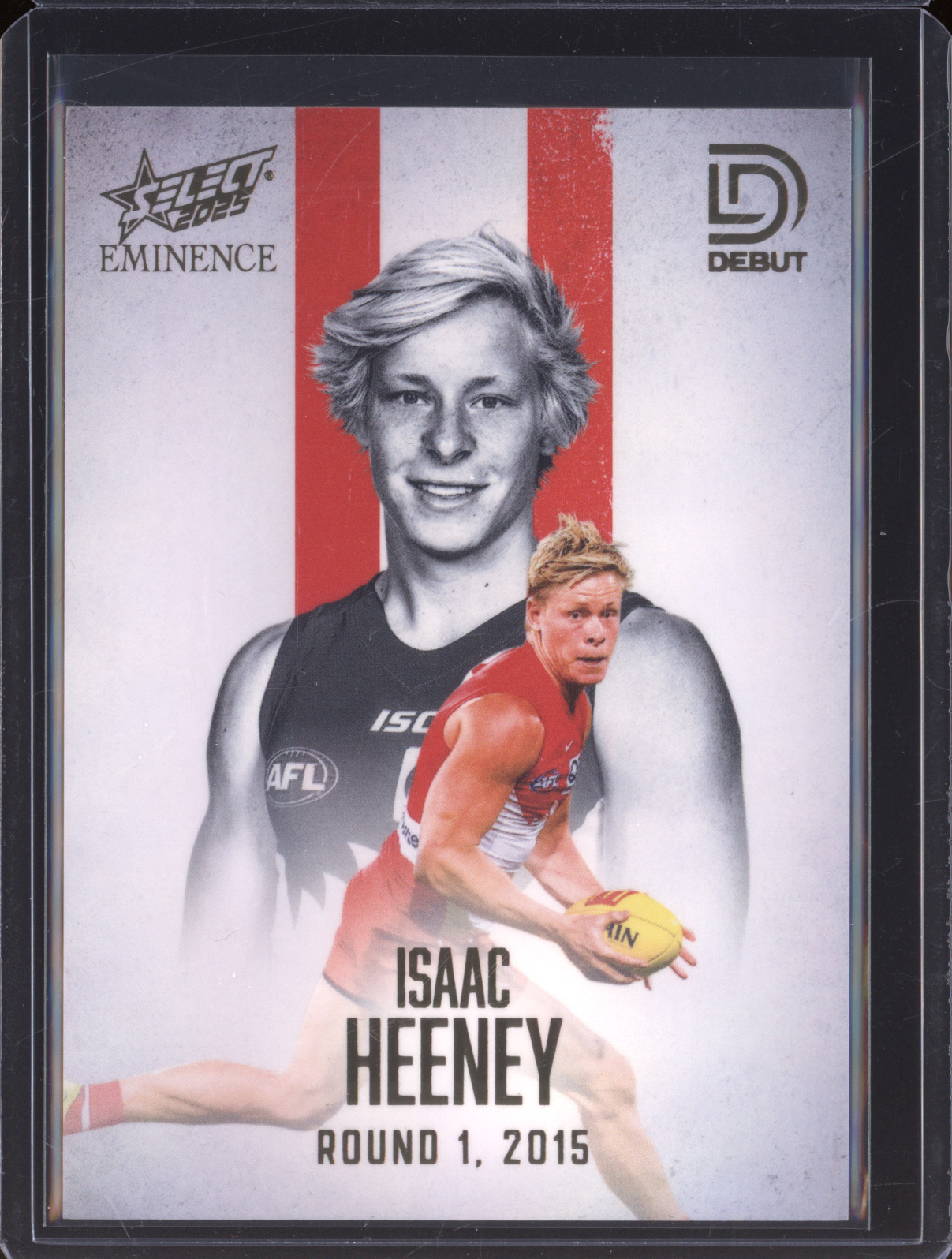 2023 Select Debut Eminence Isaac Heeney — front