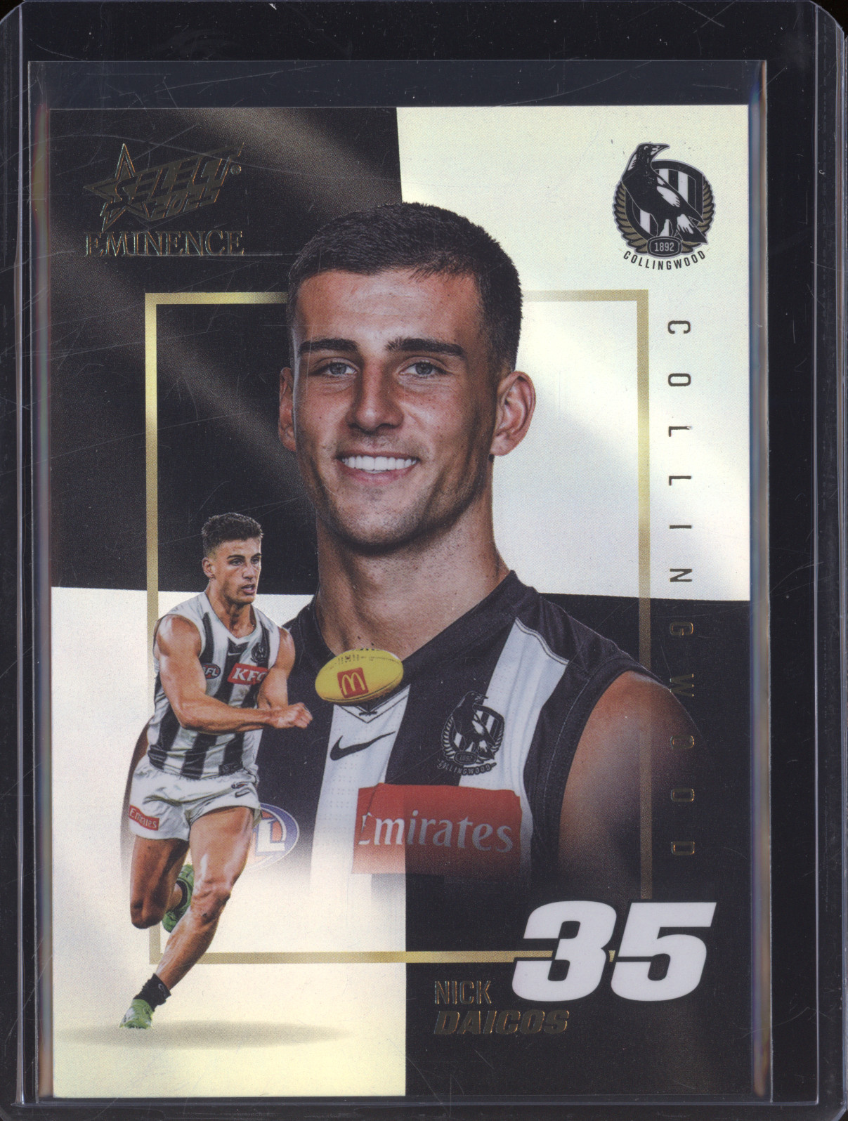 2025 Select AFL Eminence #35 Nick Daicos — front