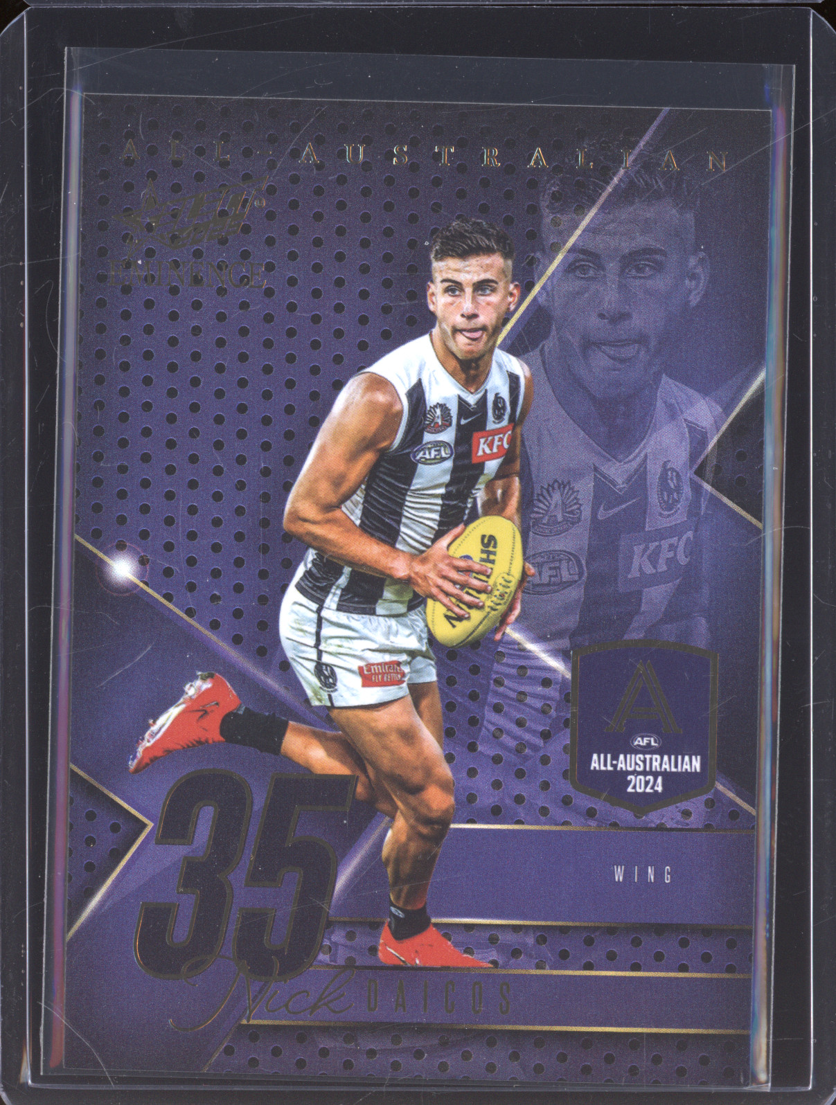 2024 Select AFL Eminence #35 Nick Daicos — front