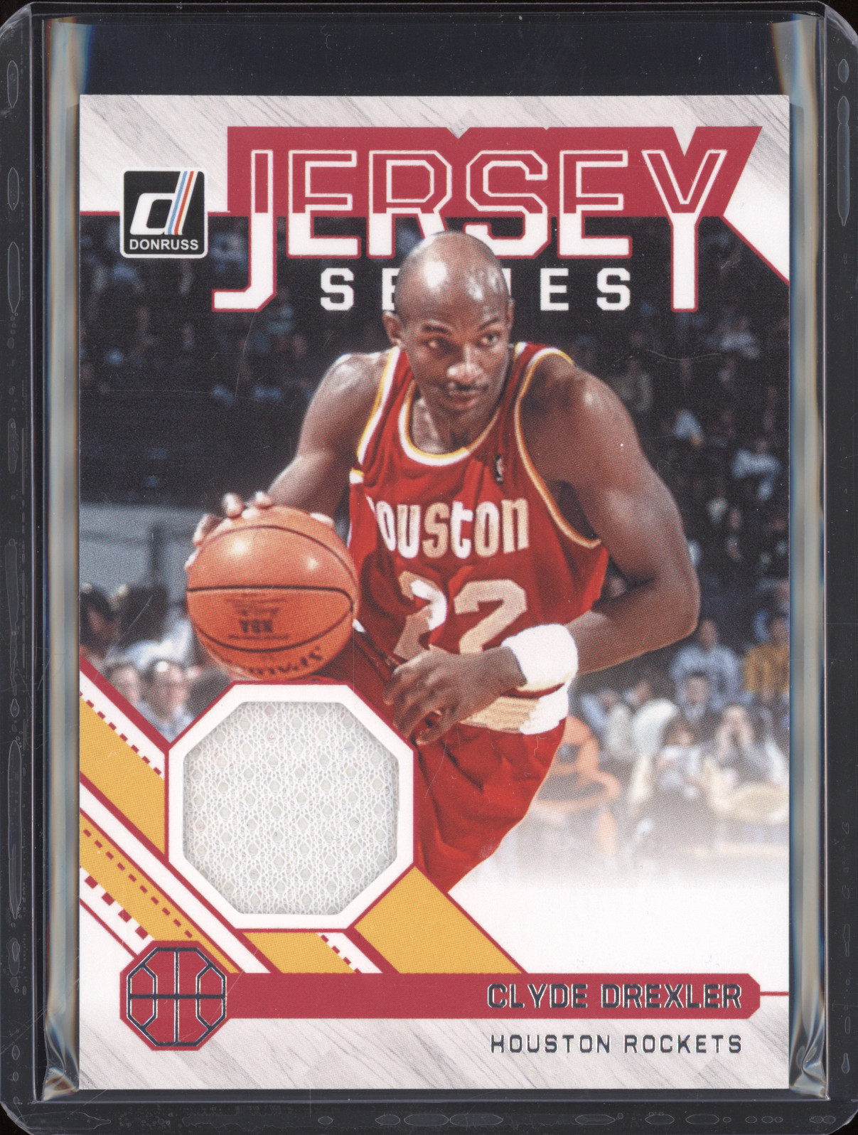 2020-21 Donruss Jersey Series #JS-CDX Clyde Drexler — front