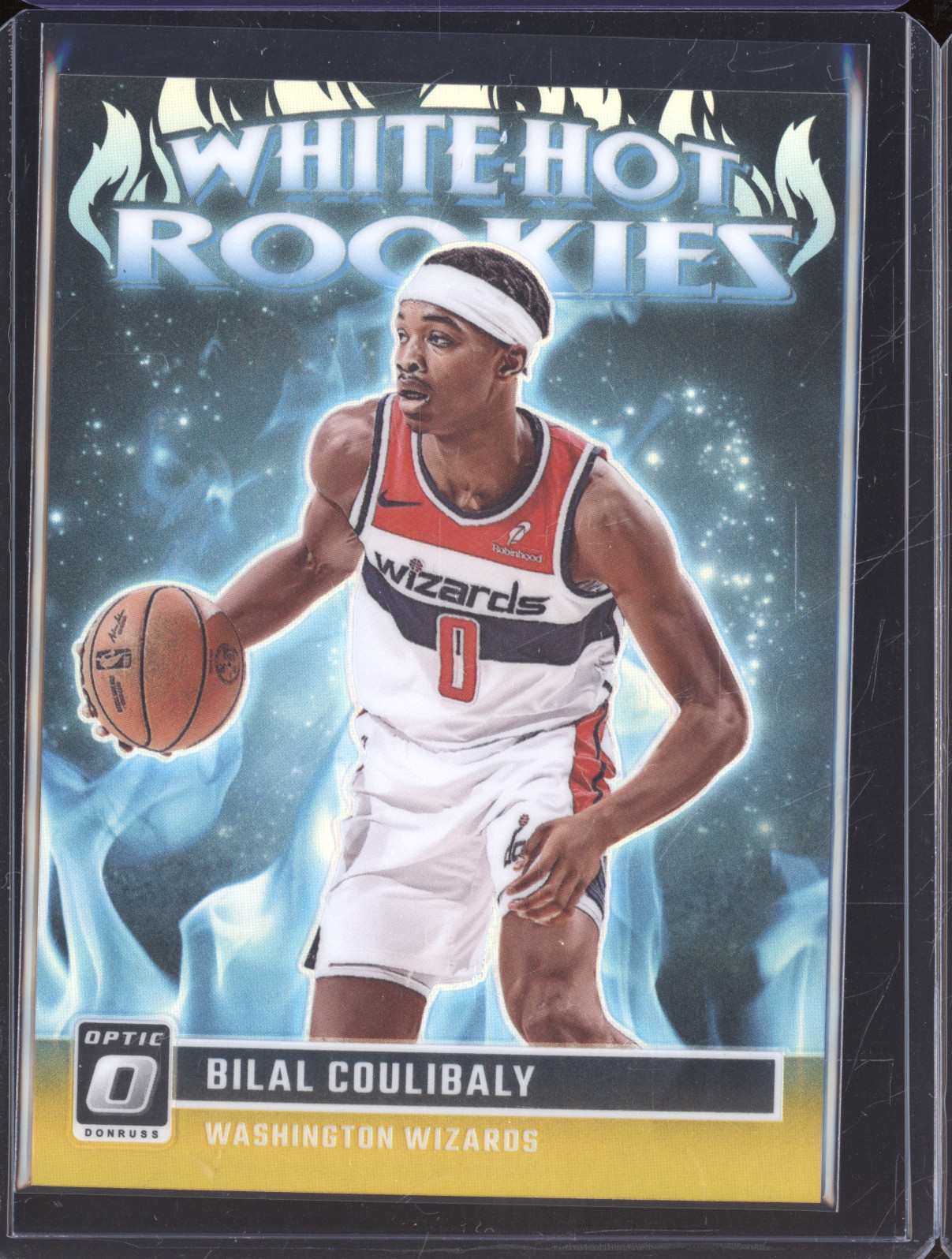 2023-24 Panini Donruss Optic White Hot Rookies #4 Bilal Coulibaly — front