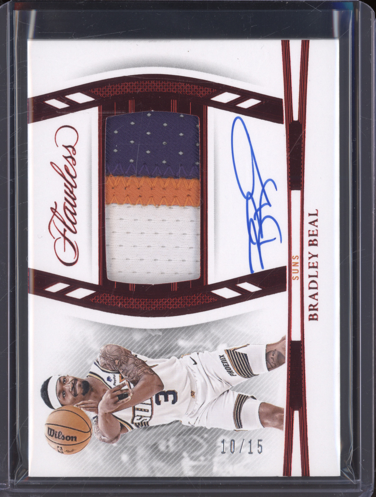 2017 Panini Flawless #10 Bradley Beal — front