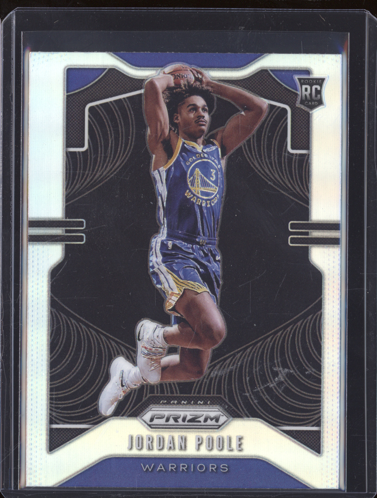 2019-20 Panini Prizm #272 Jordan Poole — front
