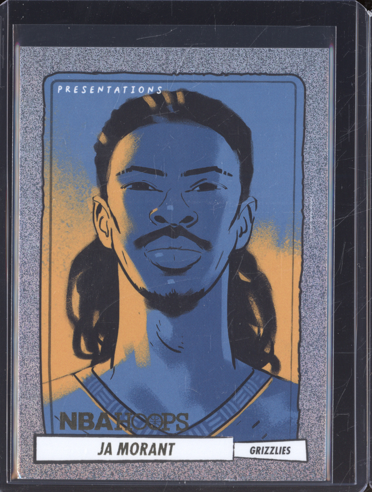 2023-24 Panini NBA Hoops Presentations #5 Ja Morant — front