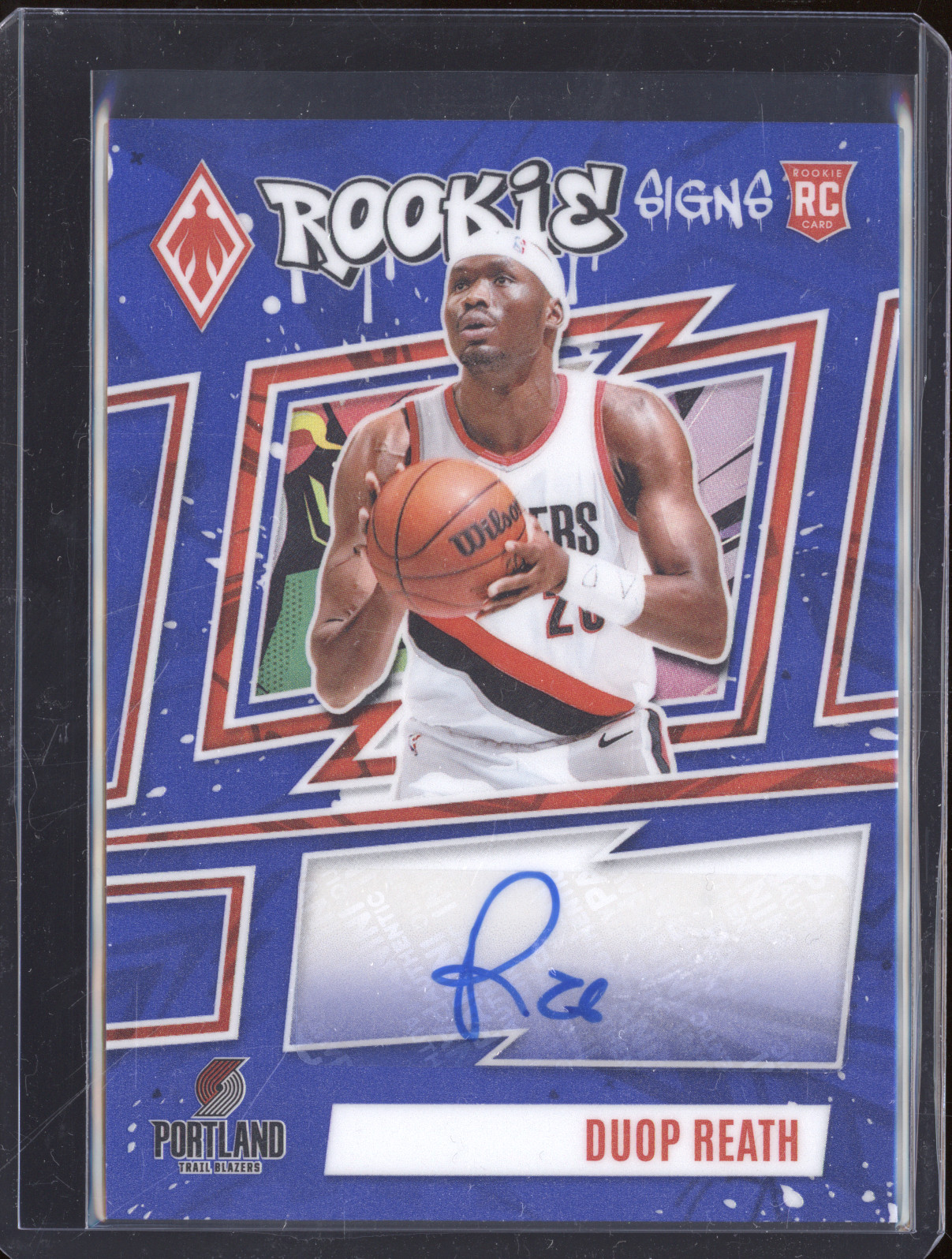 2023-24 Panini Phoenix Rookie Signs #RS-DRT Duop Reath — front