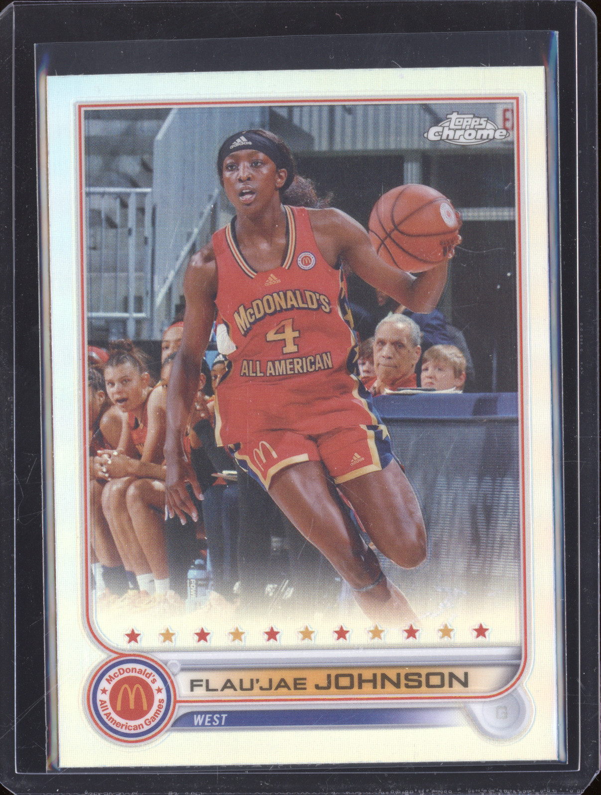2022 Topps Chrome McDonald's All American #45 Flau'jae Johnson — front